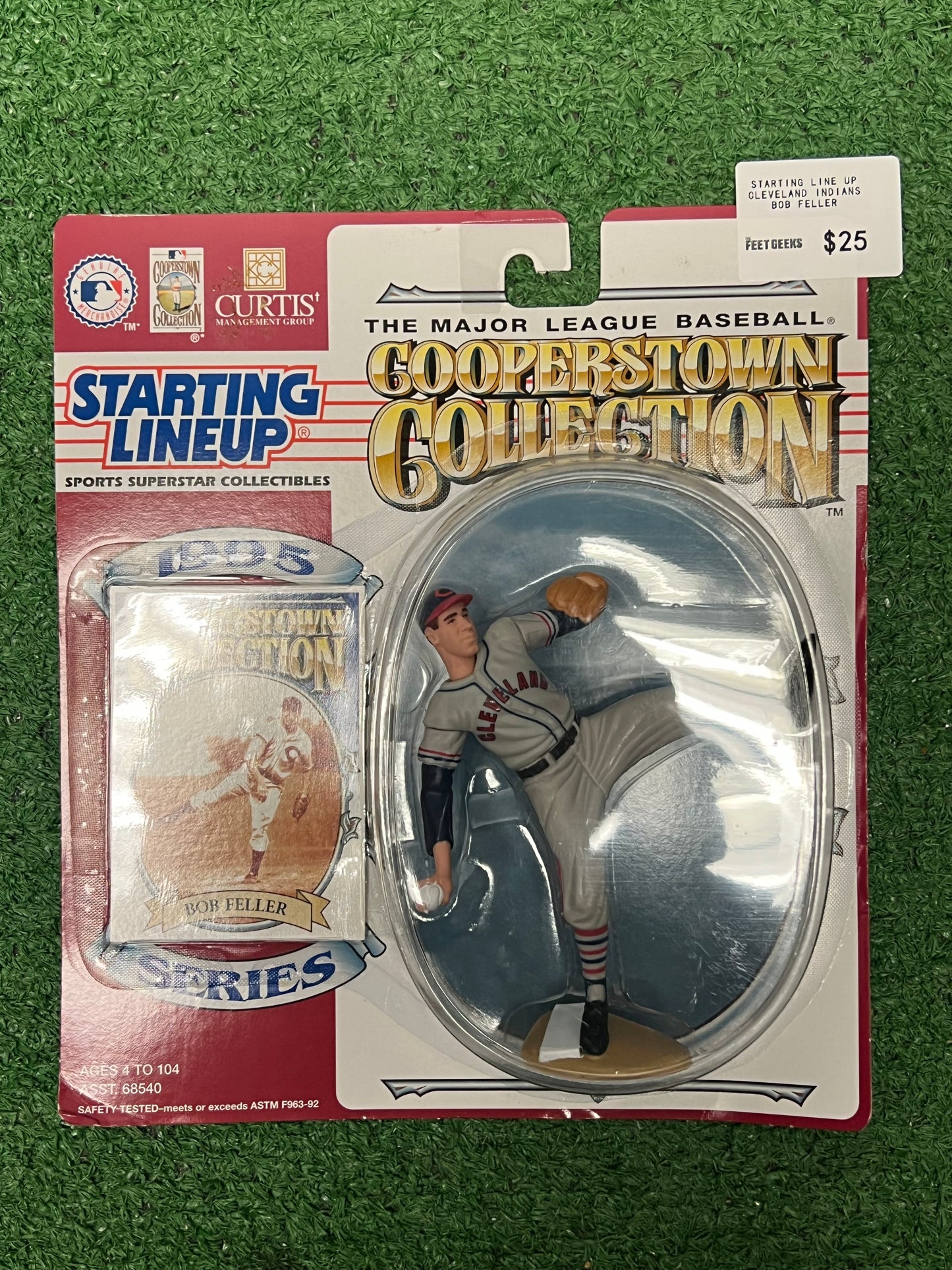 Starting Lineup Cleveland Indians Bob Feller Figure