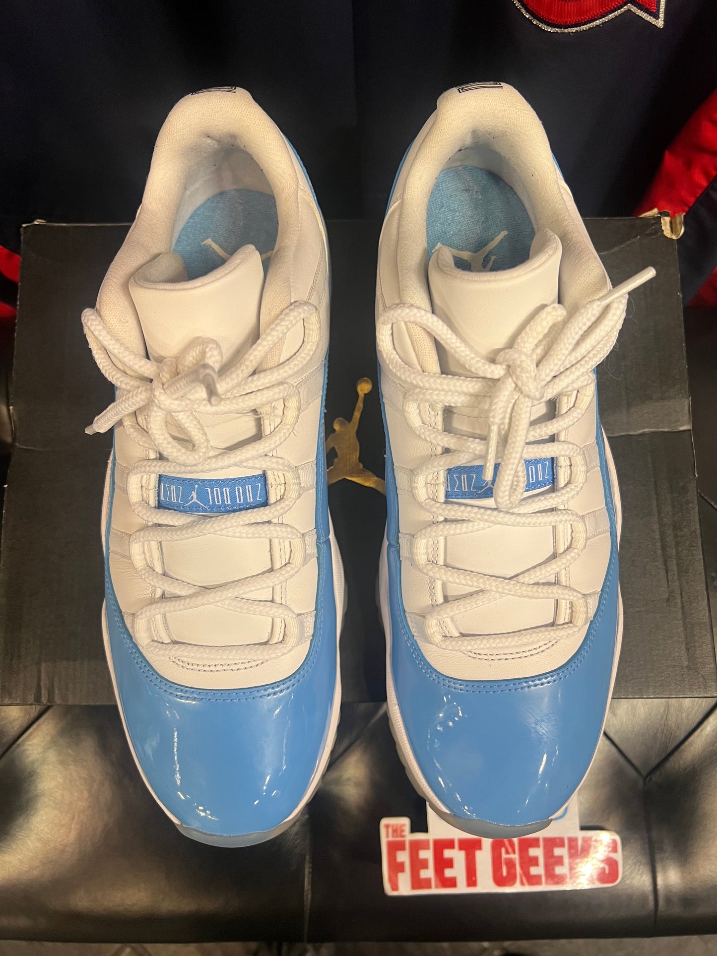 Men’s Air Jordan 11 Low University Blue Size 12