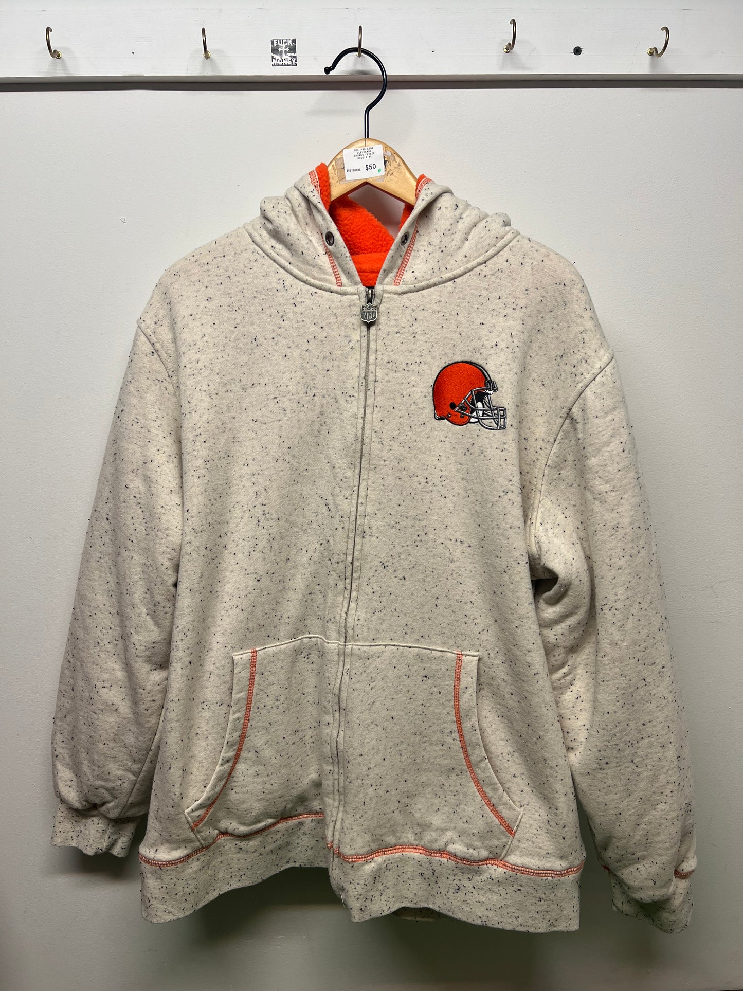 Men’s NFL Pro Line Cleveland Browns Hoodie Size XL