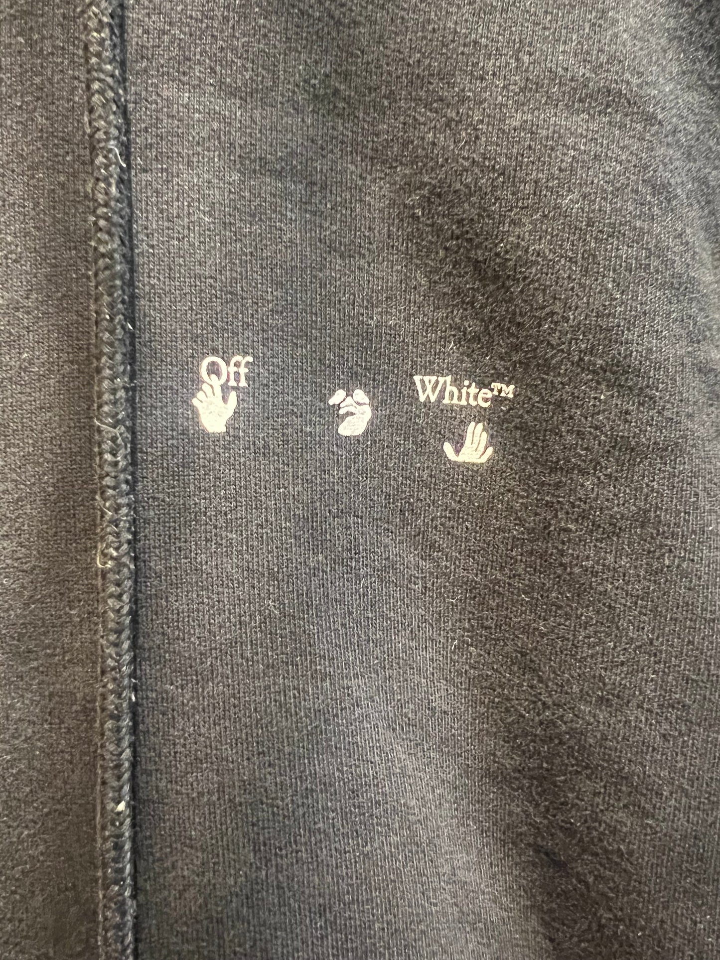 Men’s Off White Hoodie Size Large