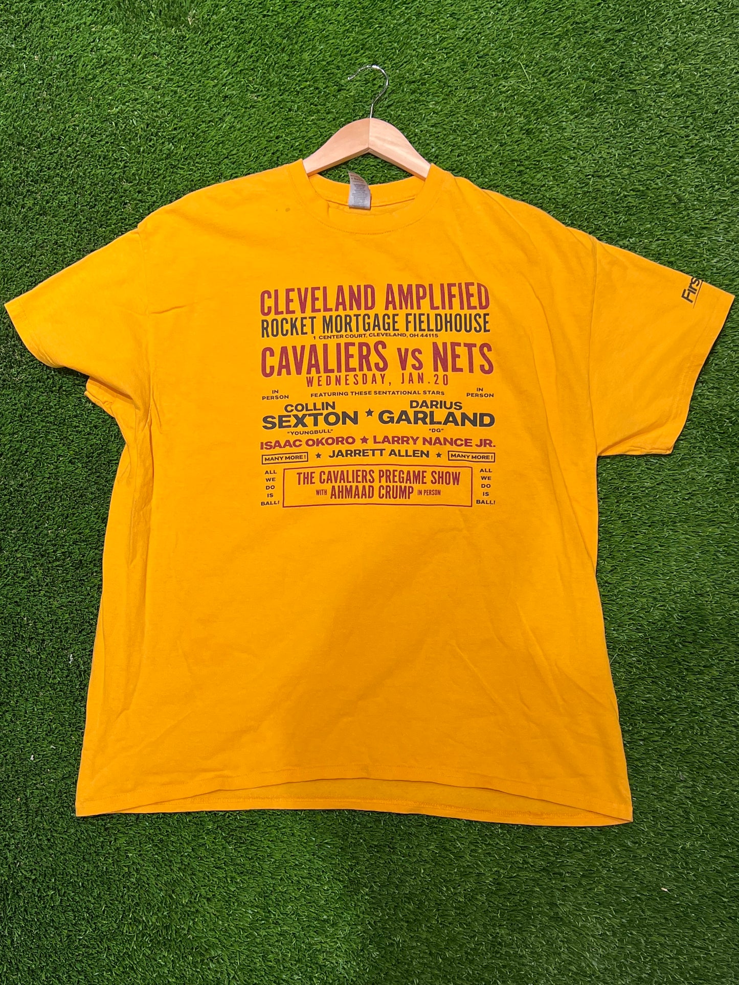 Cleveland Cavaliers Pregame Show Tee Size XL