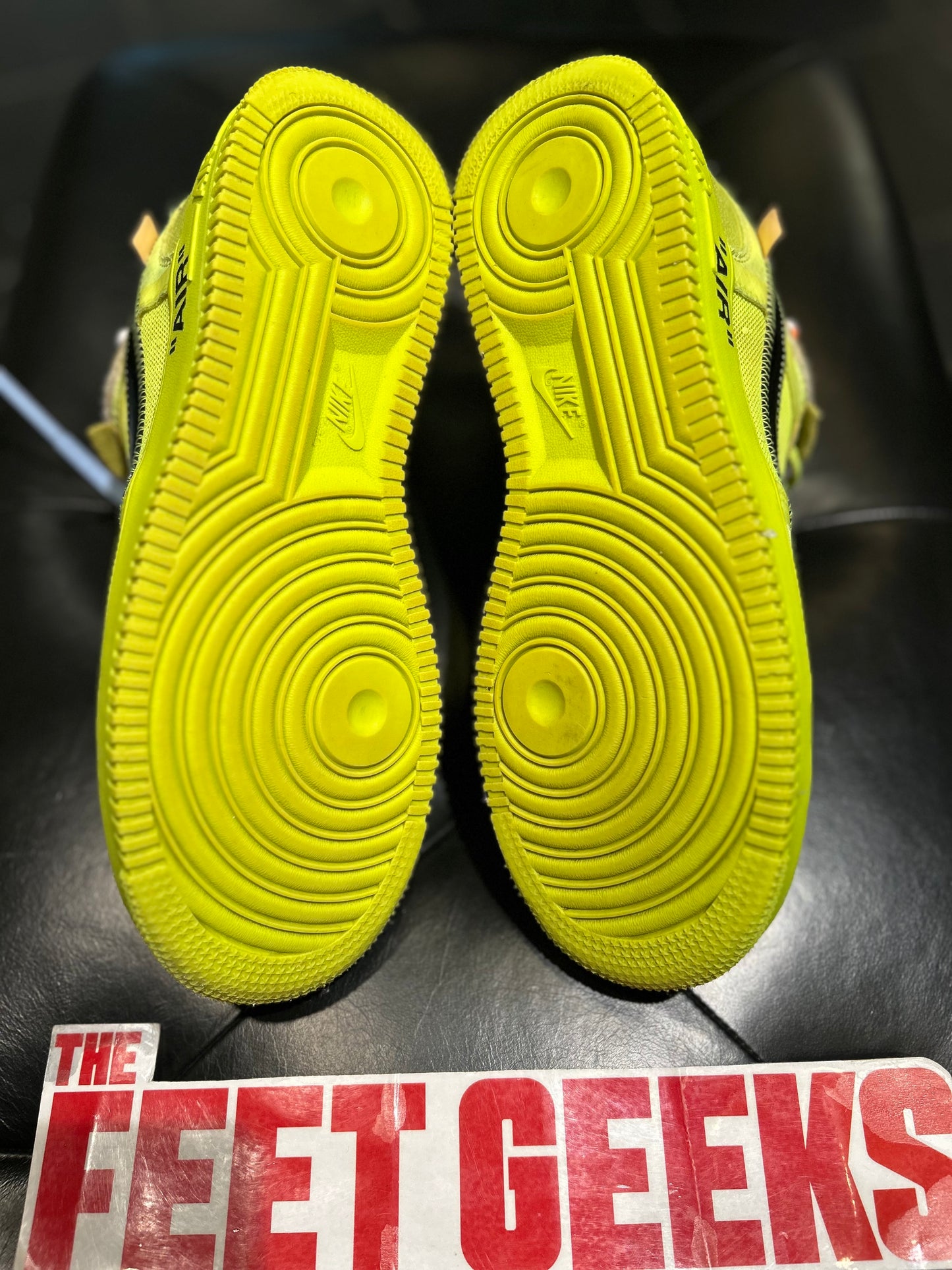 Off White Nike Air Force 1 Volt size 7 Men’s Shoes