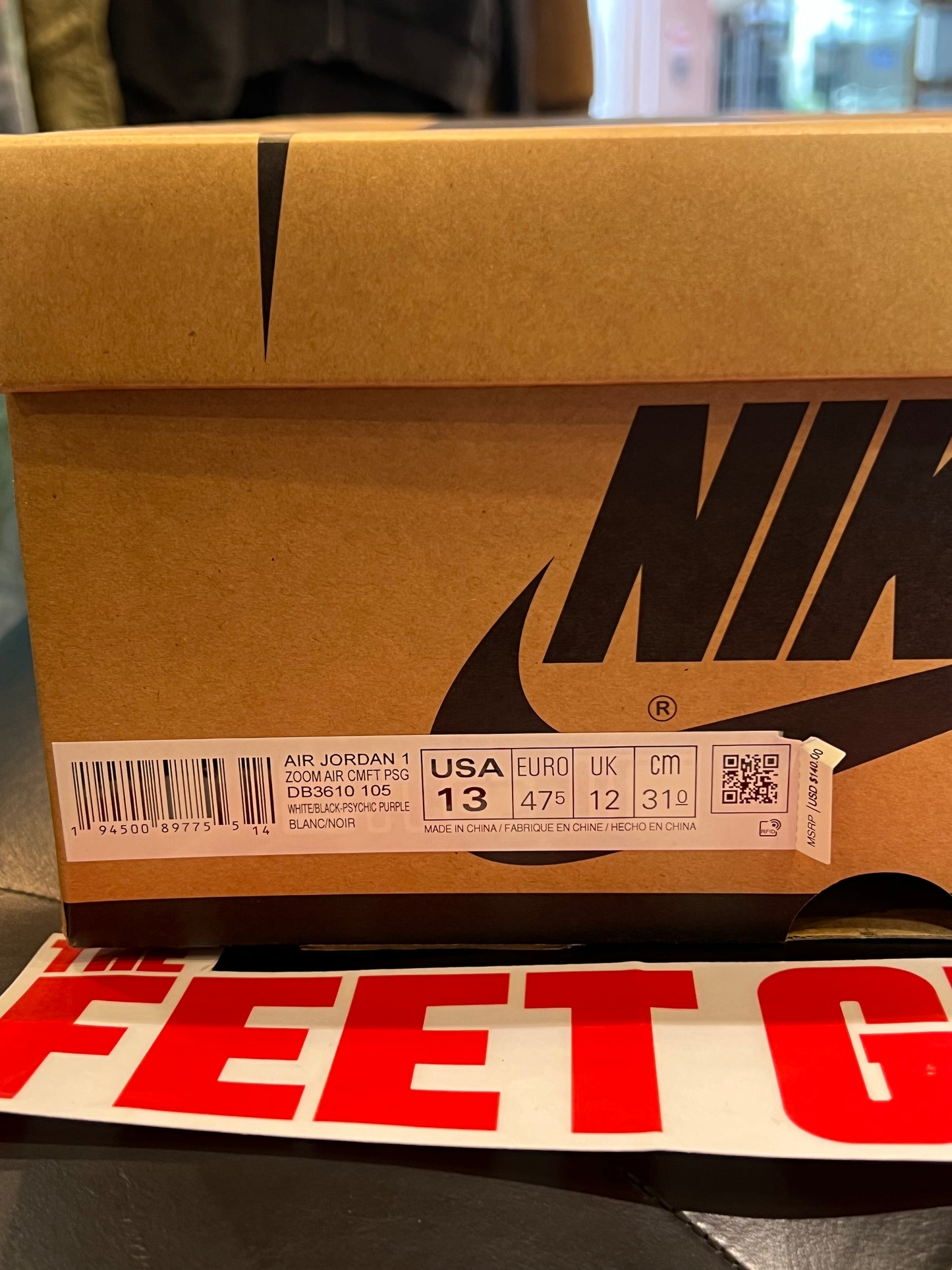 Men’s Air Jordan 1 Zoom Paris Saint Germain Brand New