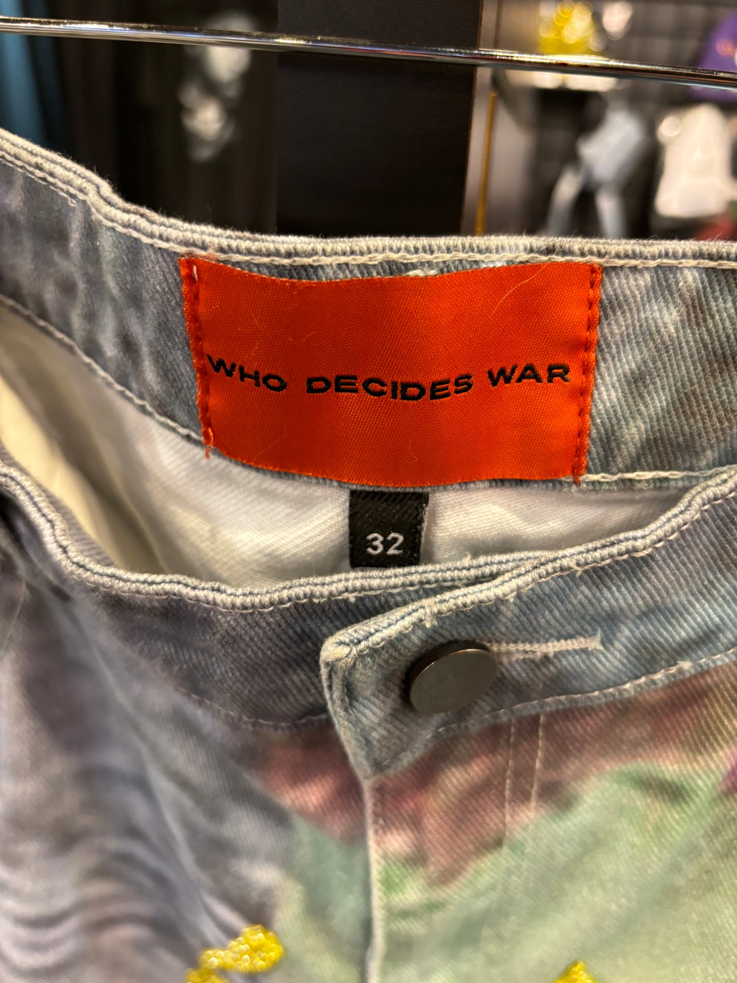 Mens Who Decides War X MRDR Pants Sz 32