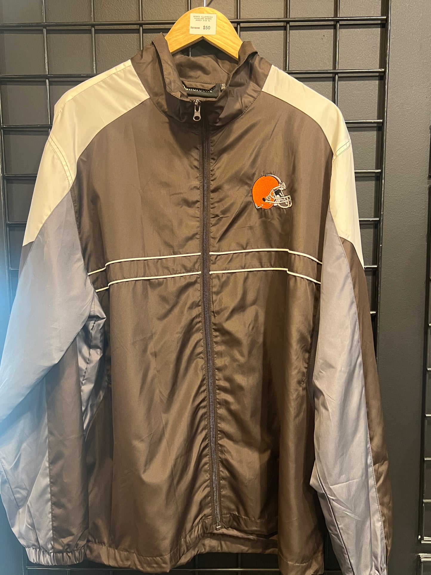 Men’s Sports Illustrated Cleveland Browns Jacket Size XL