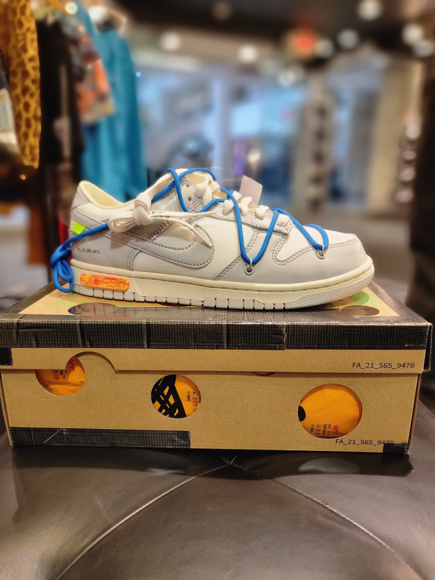 Nike Dunk Low Off White Lot 10 Size 8 Men Shoes