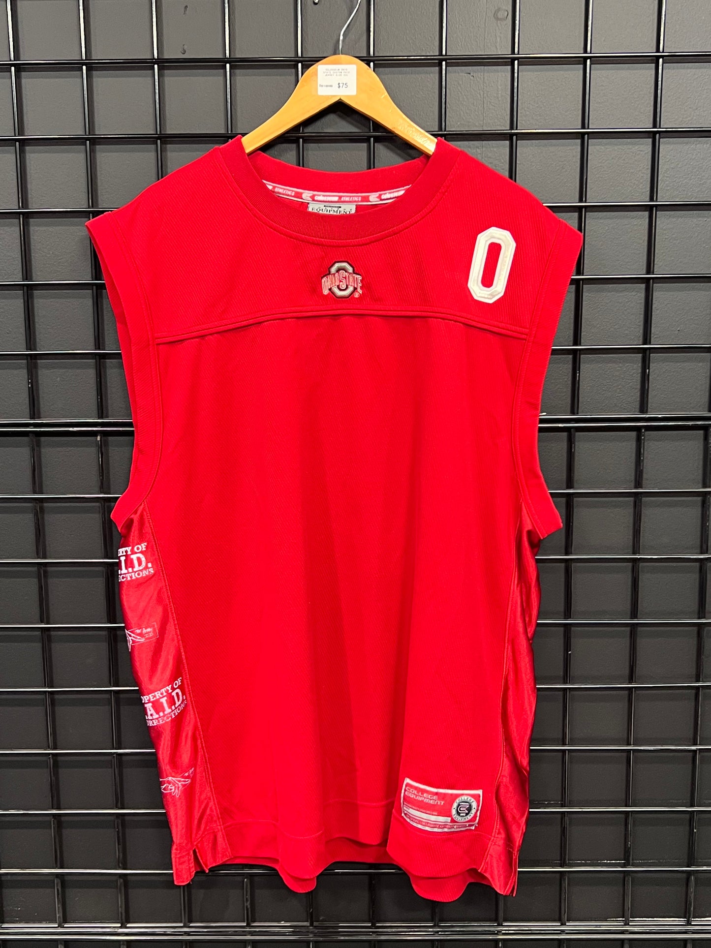 Colosseum Ohio State Custom PAID Jersey Size XXL