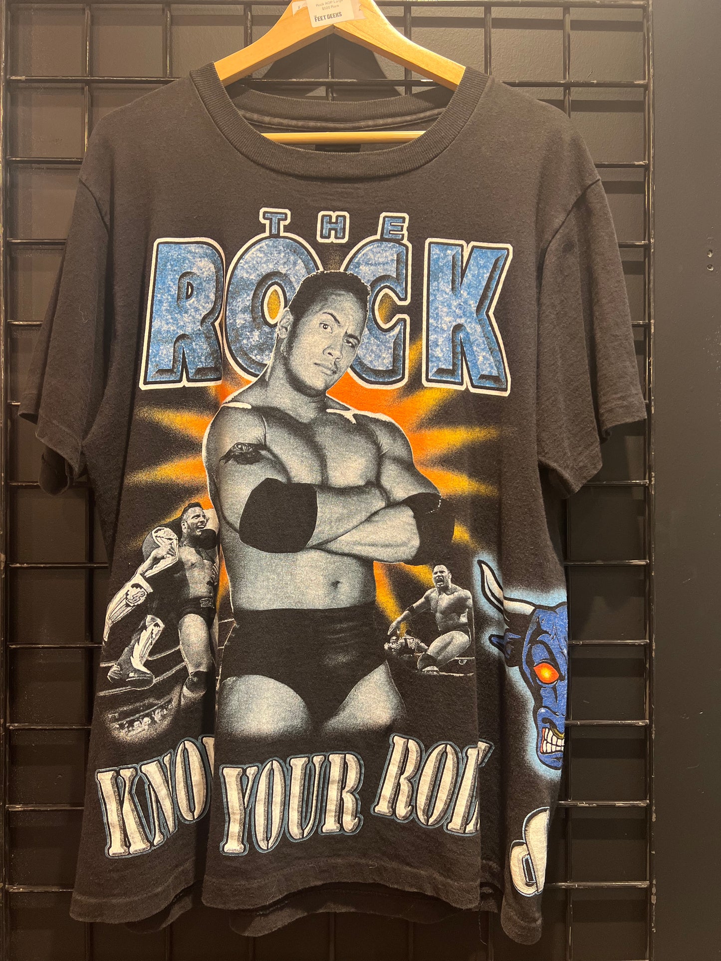 Vintage The Rock Know Your Role Tee
