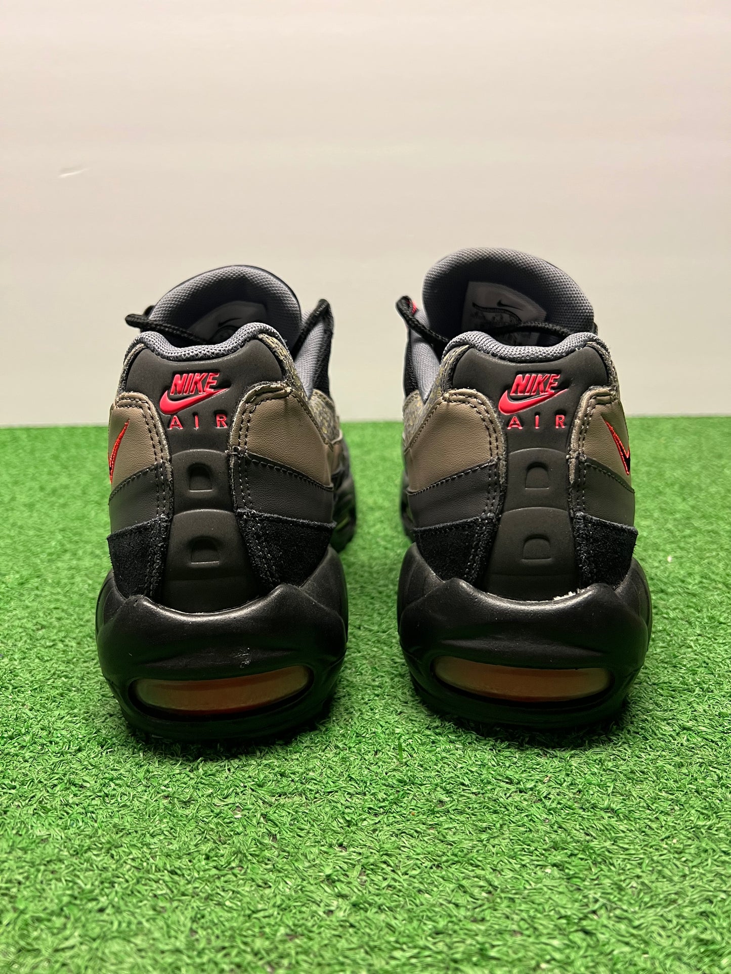 Men’s Air Max 95 Safari Black Ash Size 9.5