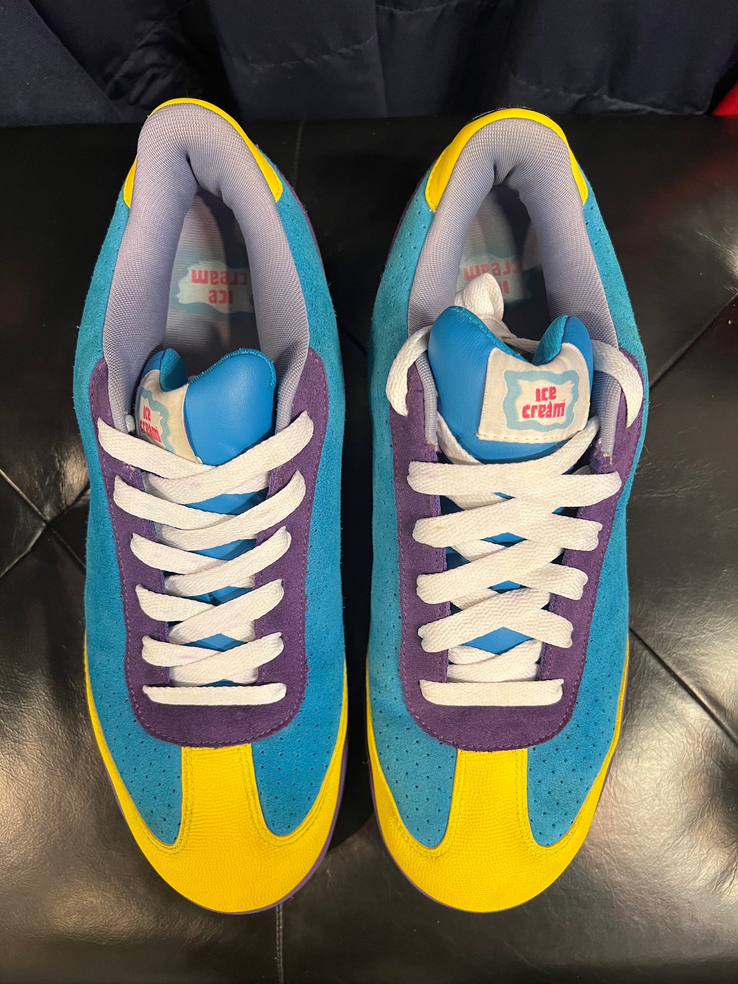 Men’s Reebok BBC Board Flip Malibu Blue Size 11