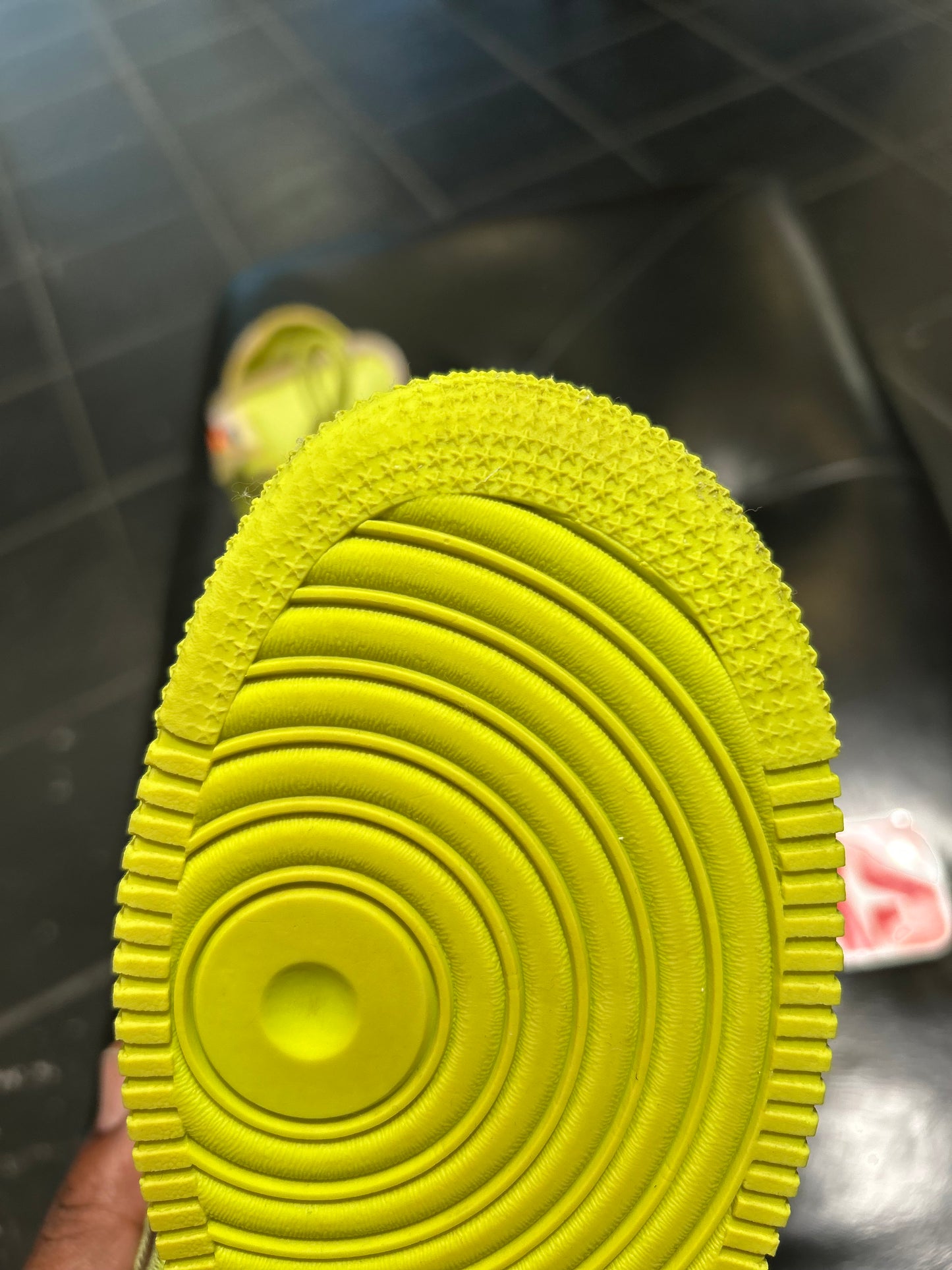 Off White Nike Air Force 1 Volt size 7 Men’s Shoes