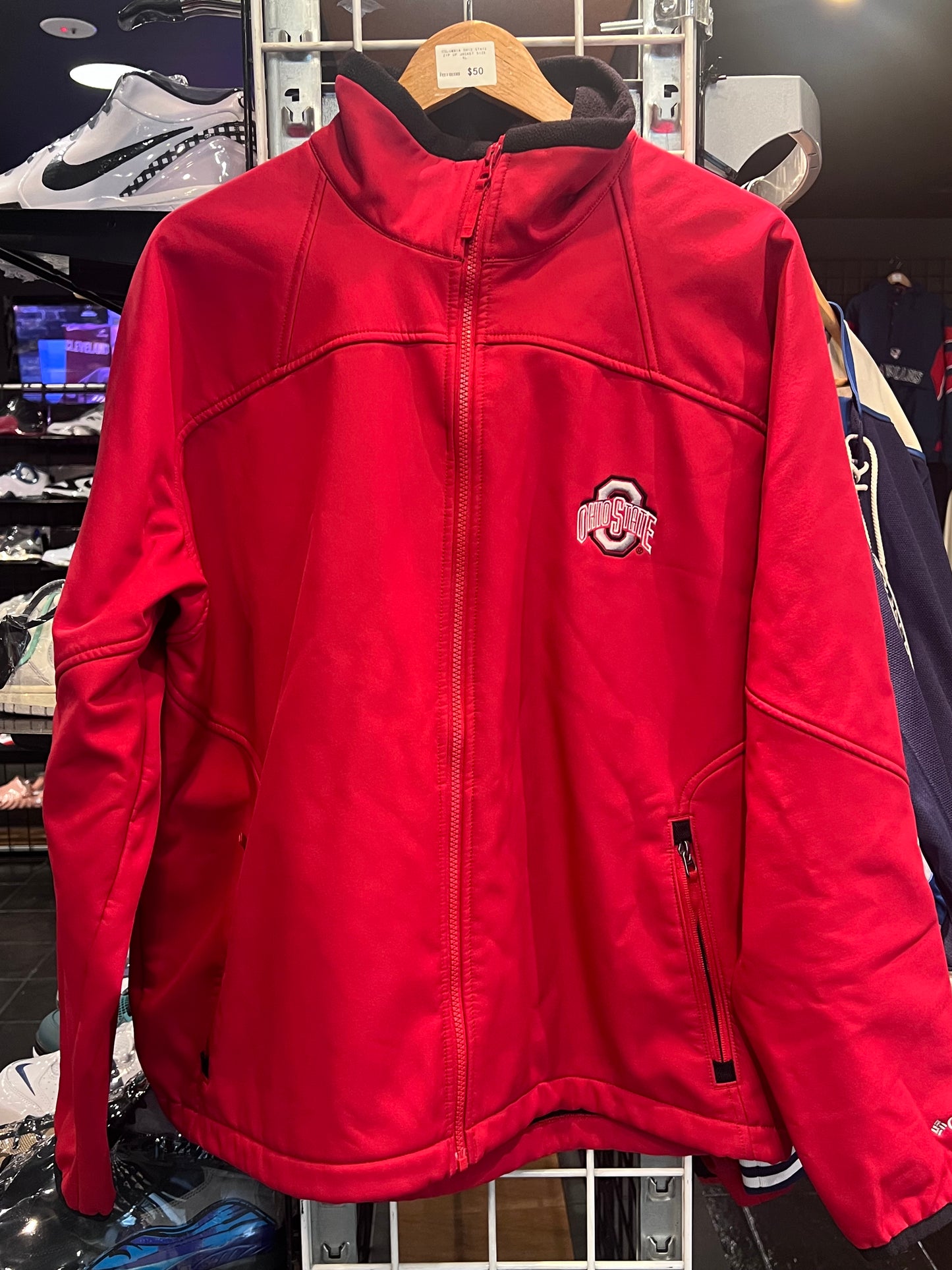 Columbia Ohio State Zip Up Jacket Size XL