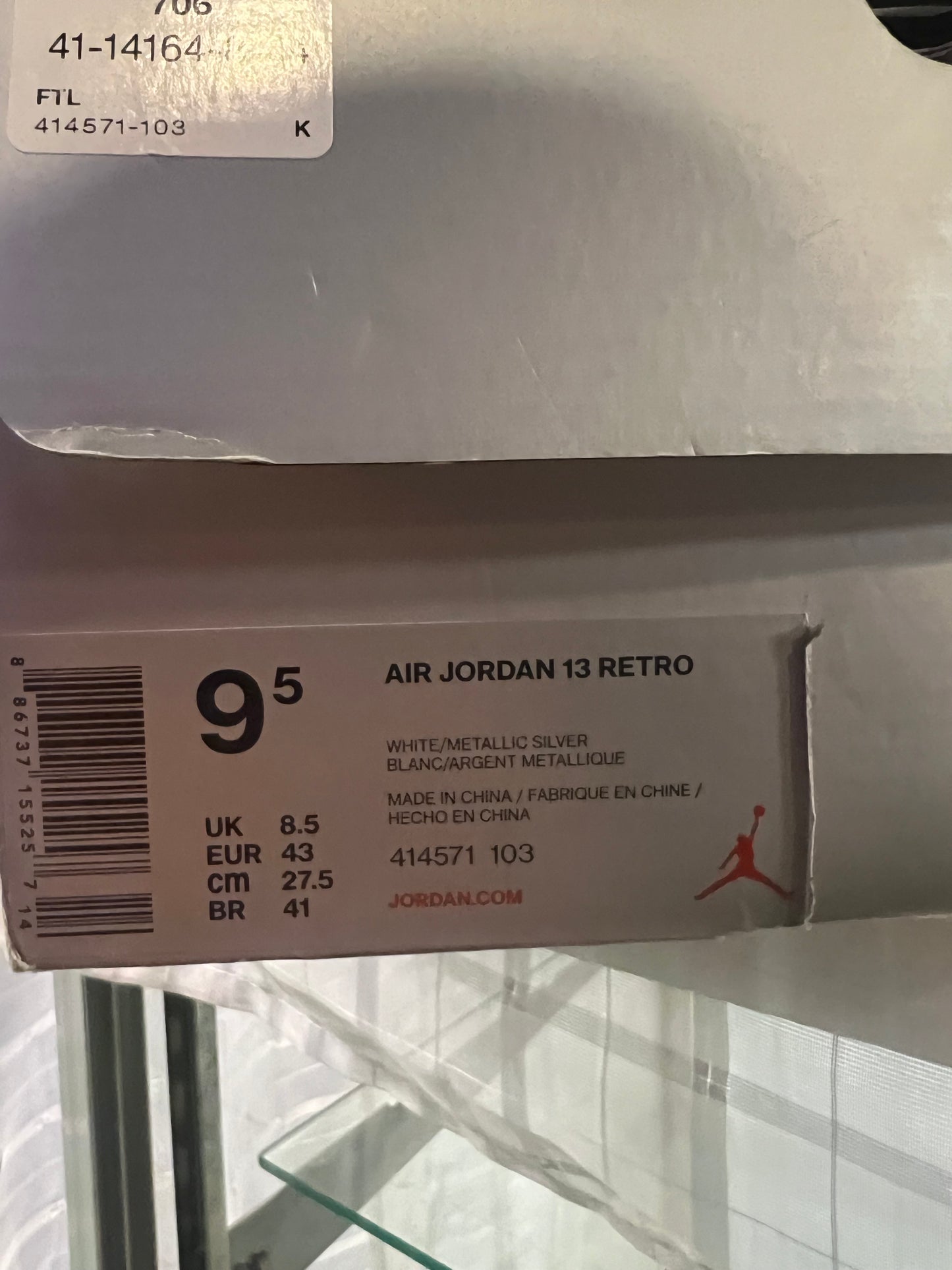 Men’s Air Jordan 13 History Of Flight Pre-Owned Shoes