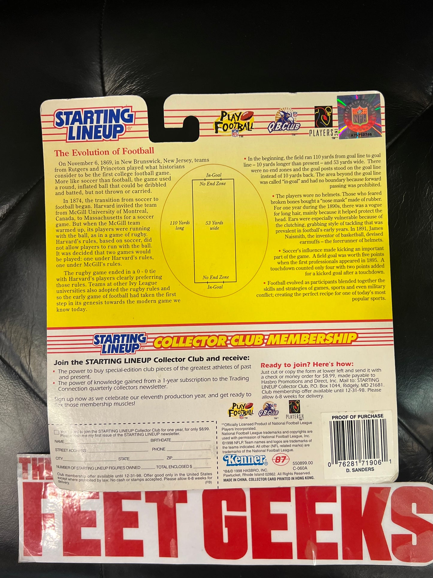 Dallas Cowboys Deion Sanders Figure Brand New