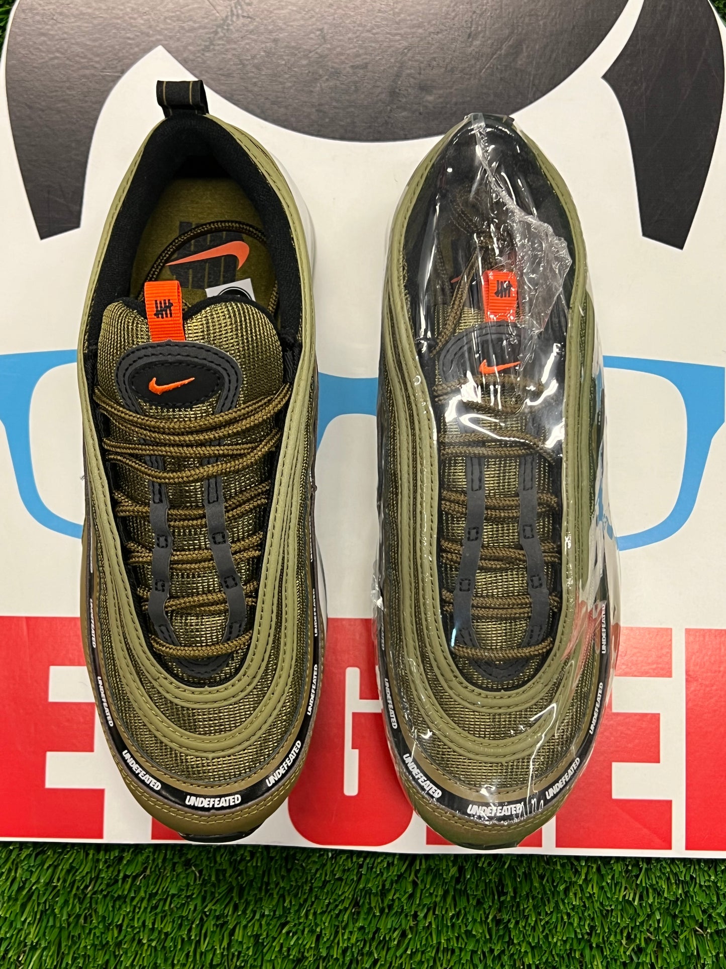 Men’s Nike Air Max 97 Undefeated Green Brand New