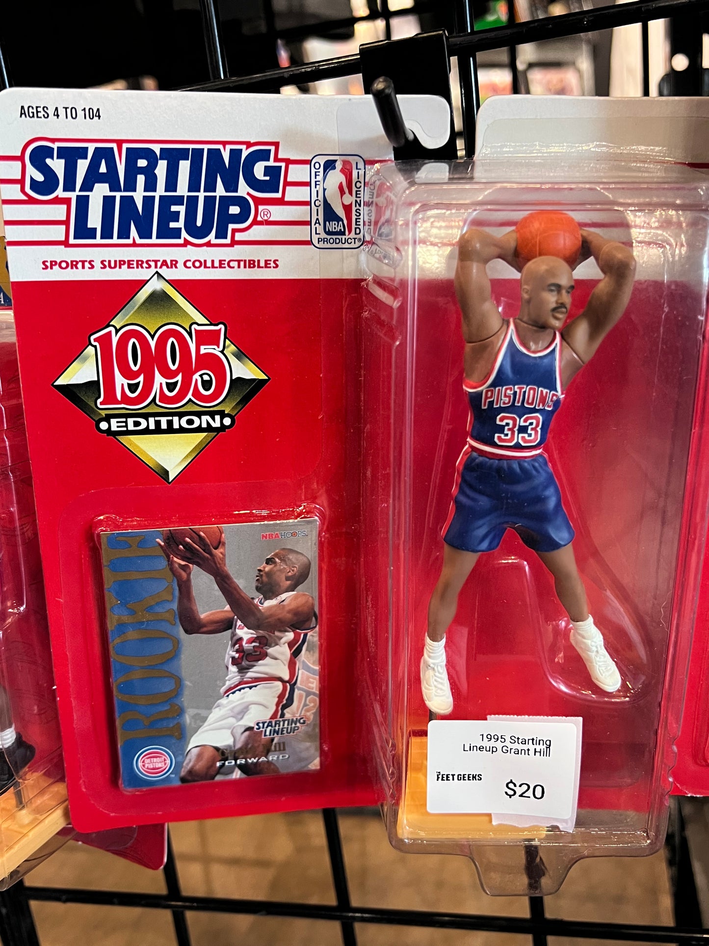 1995 Starting Lineup Grant Hill