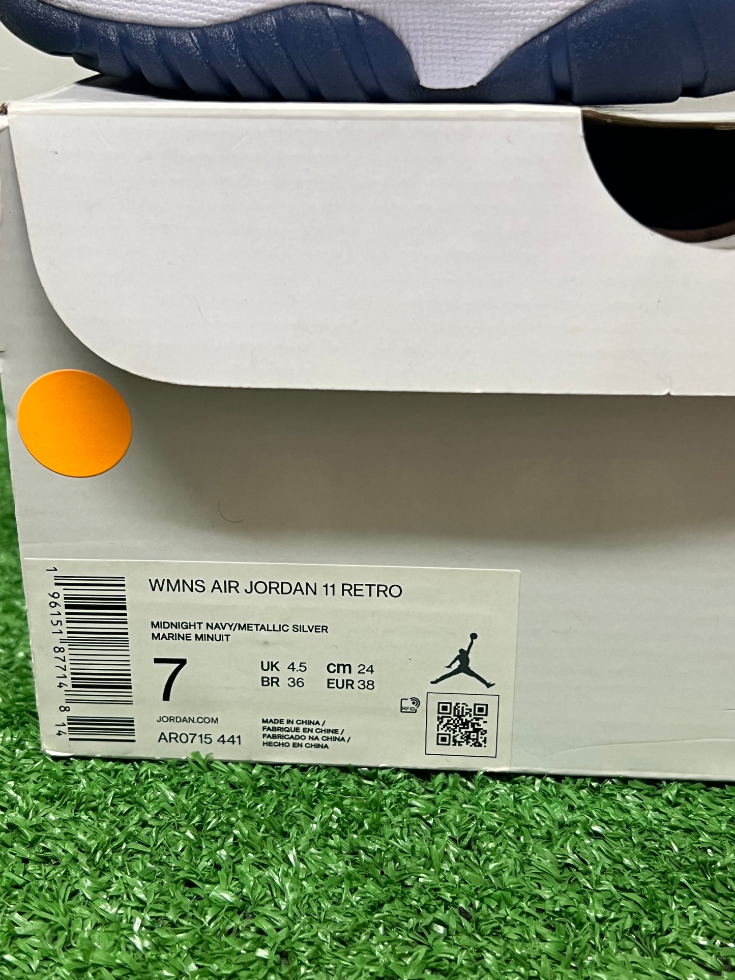 Women’s Air Jordan 11 Midnight Navy Size 7