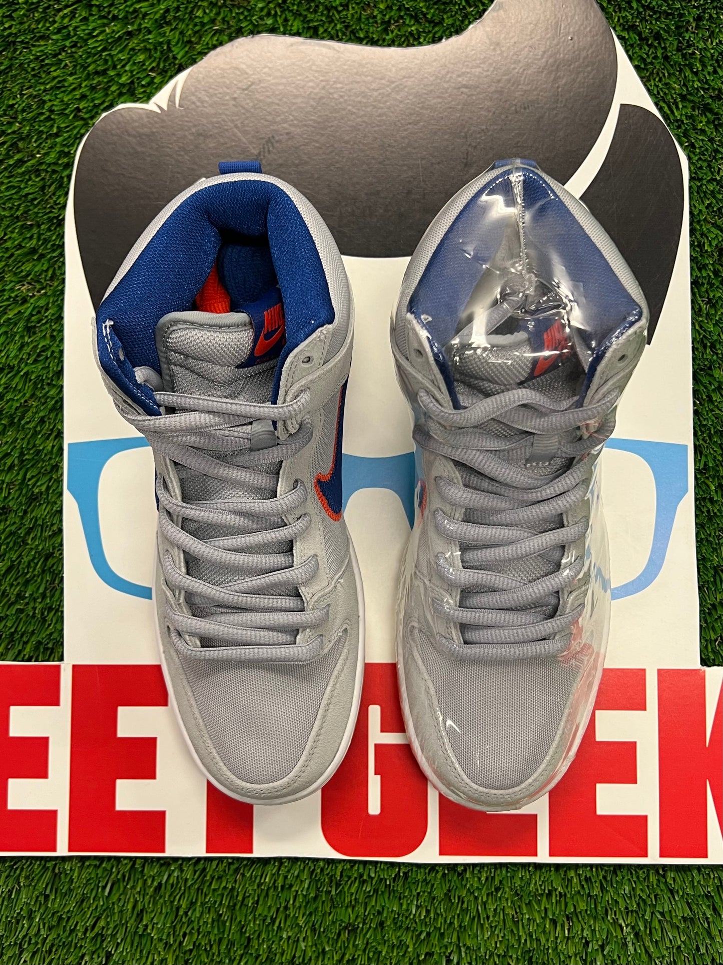 Men’s Nike SB Dunk High Mets size 10 Brand New