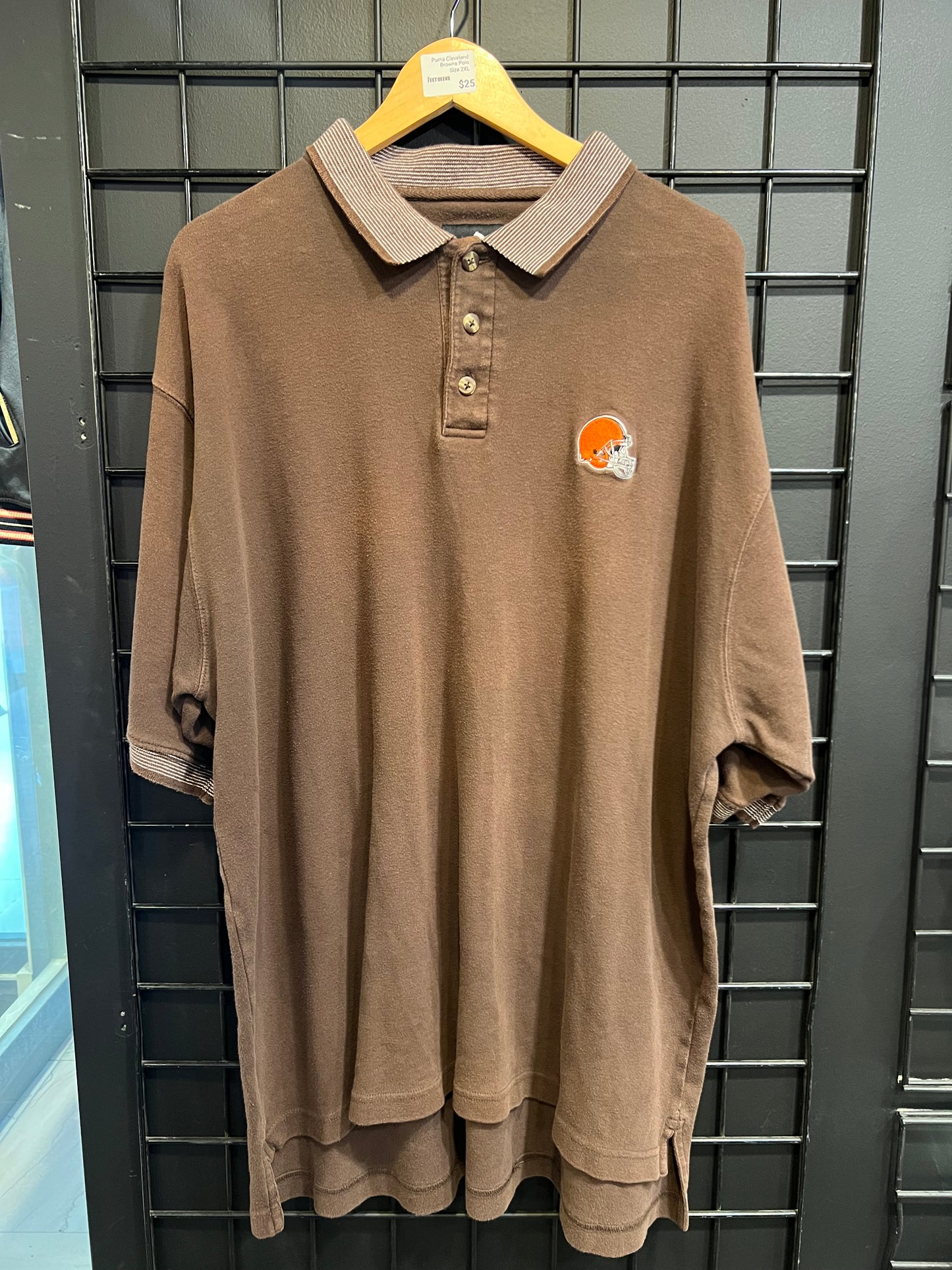 Men’s Puma Cleveland Browns Polo Size 2XL