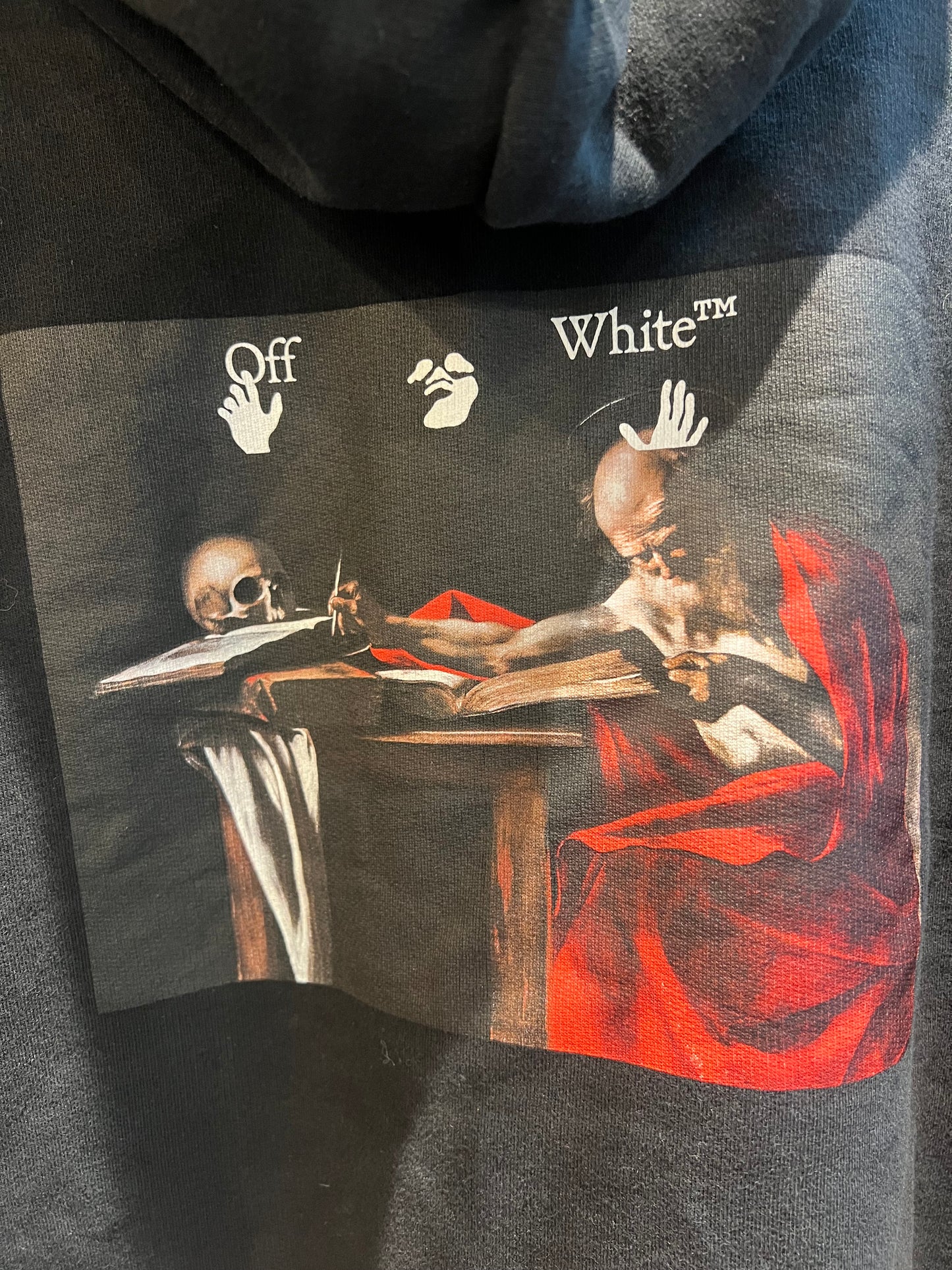 Men’s Off White Hoodie Size Large
