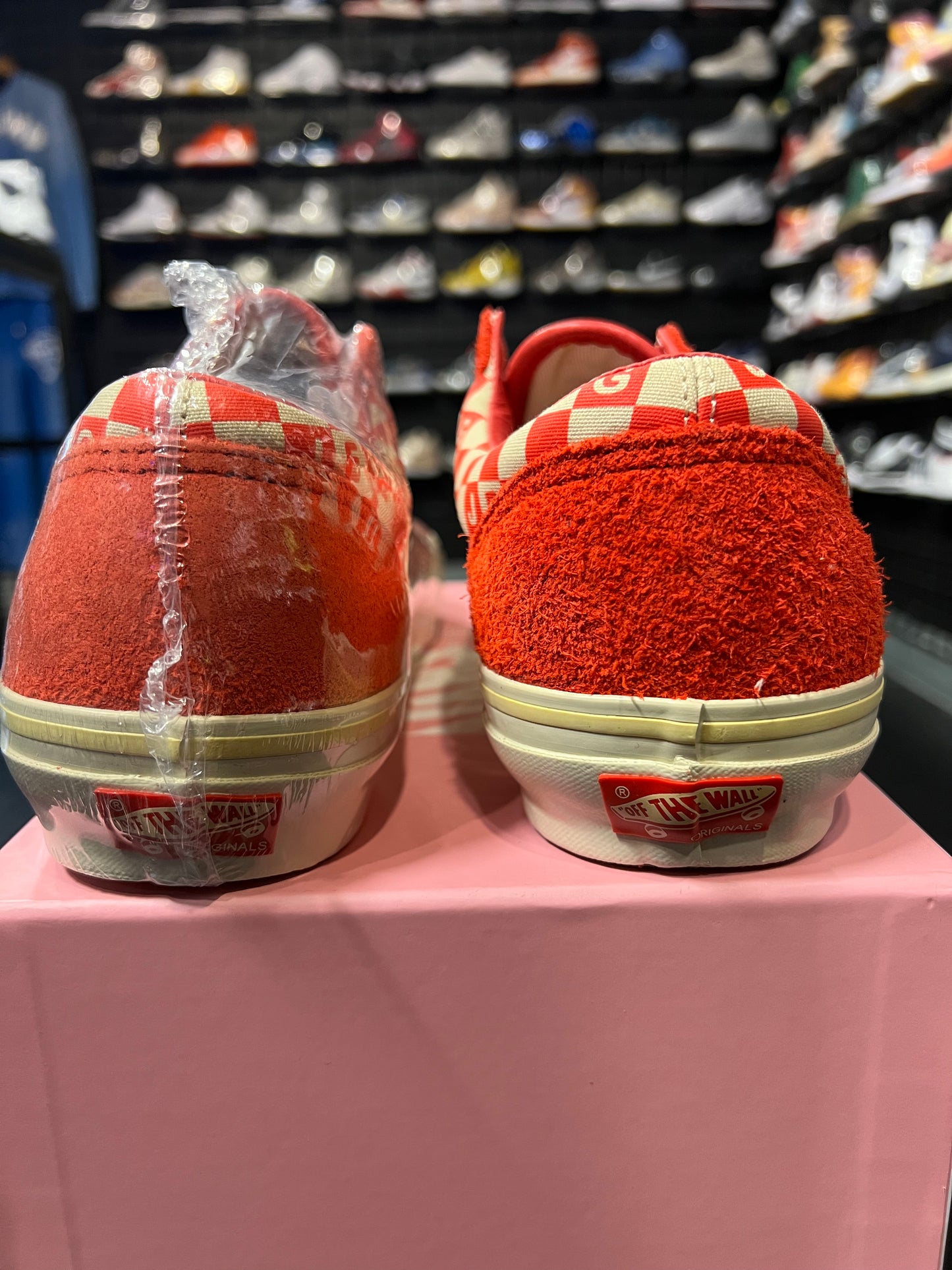 Vans Joe Fresh Goods Red Brand New