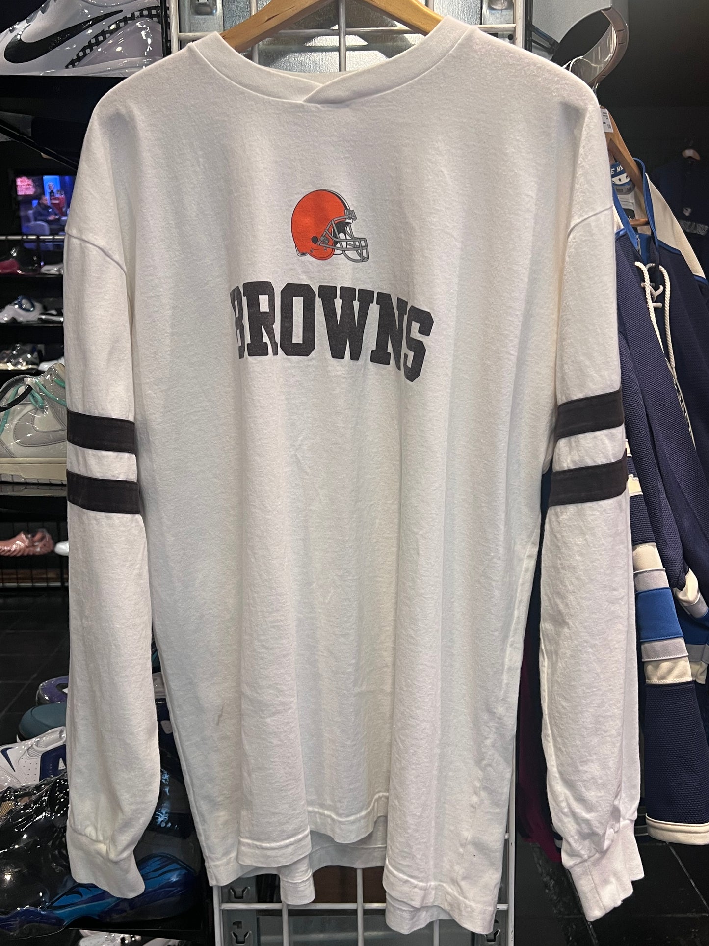 NFL Team Cleveland Browns Longsleeve Size XL