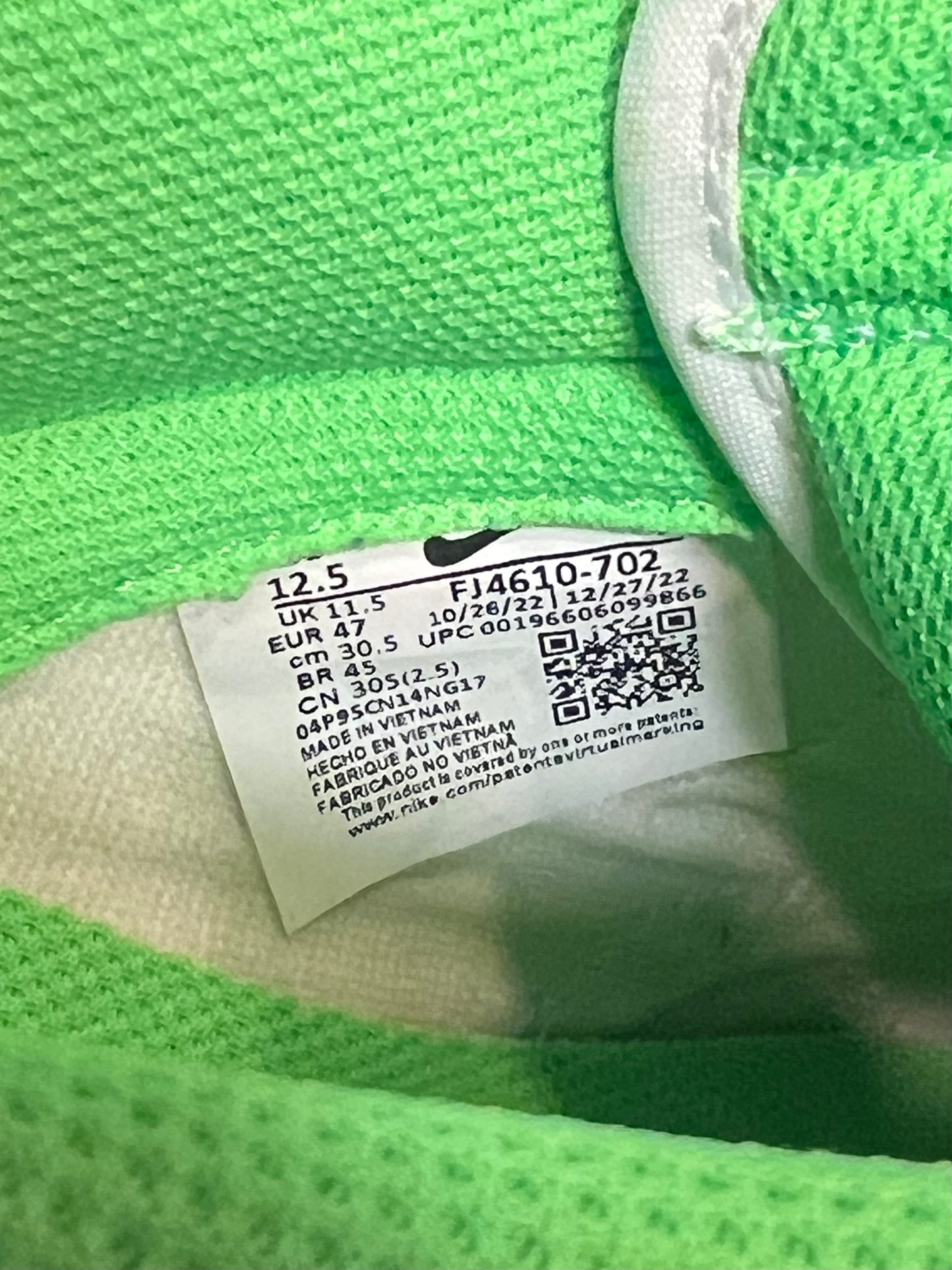 Men’s Nike Dunk Low Volt Brand New size 12.5
