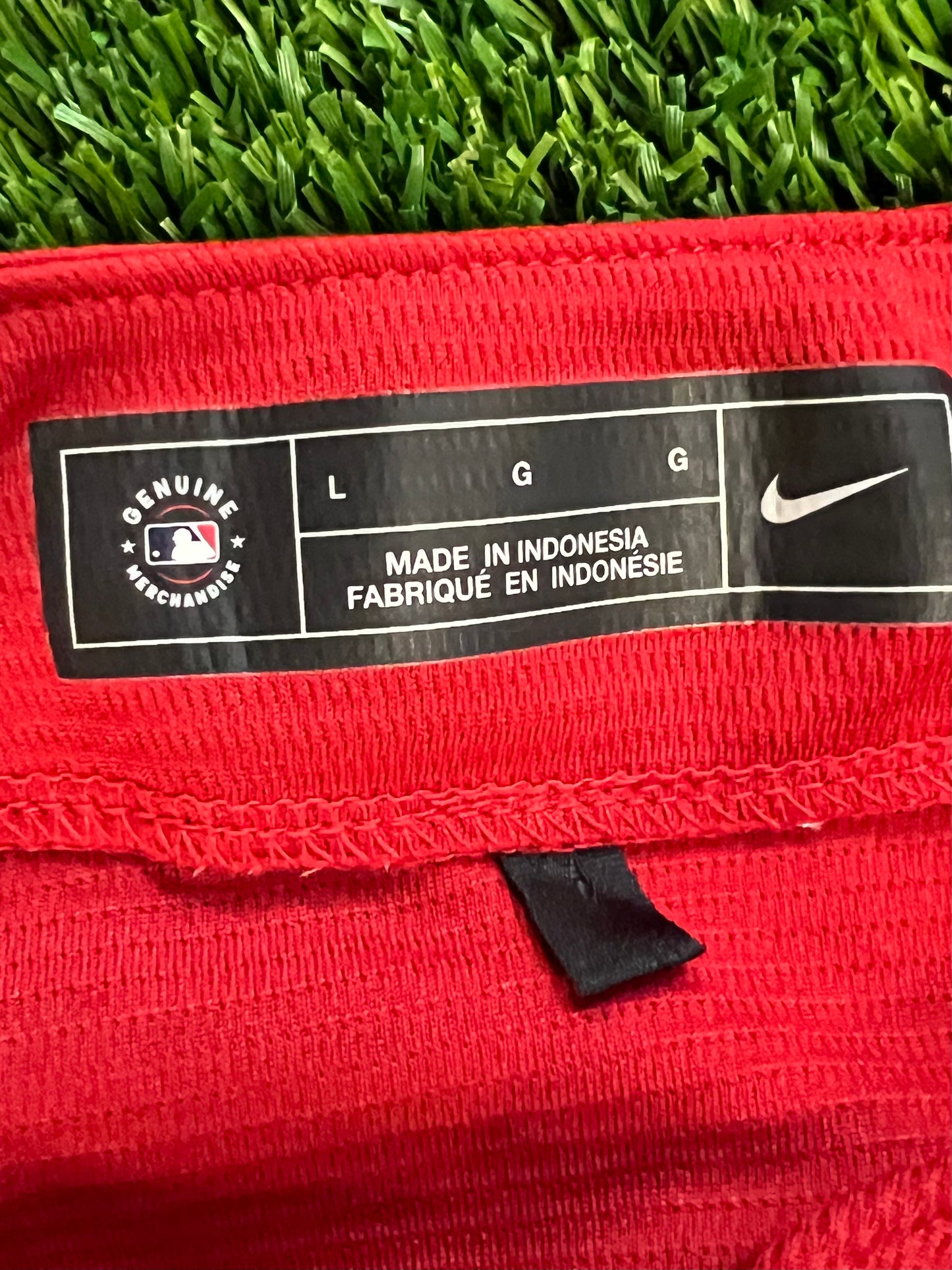 Men’s Nike Cincinnati Reds De La Cruz Jersey Size L