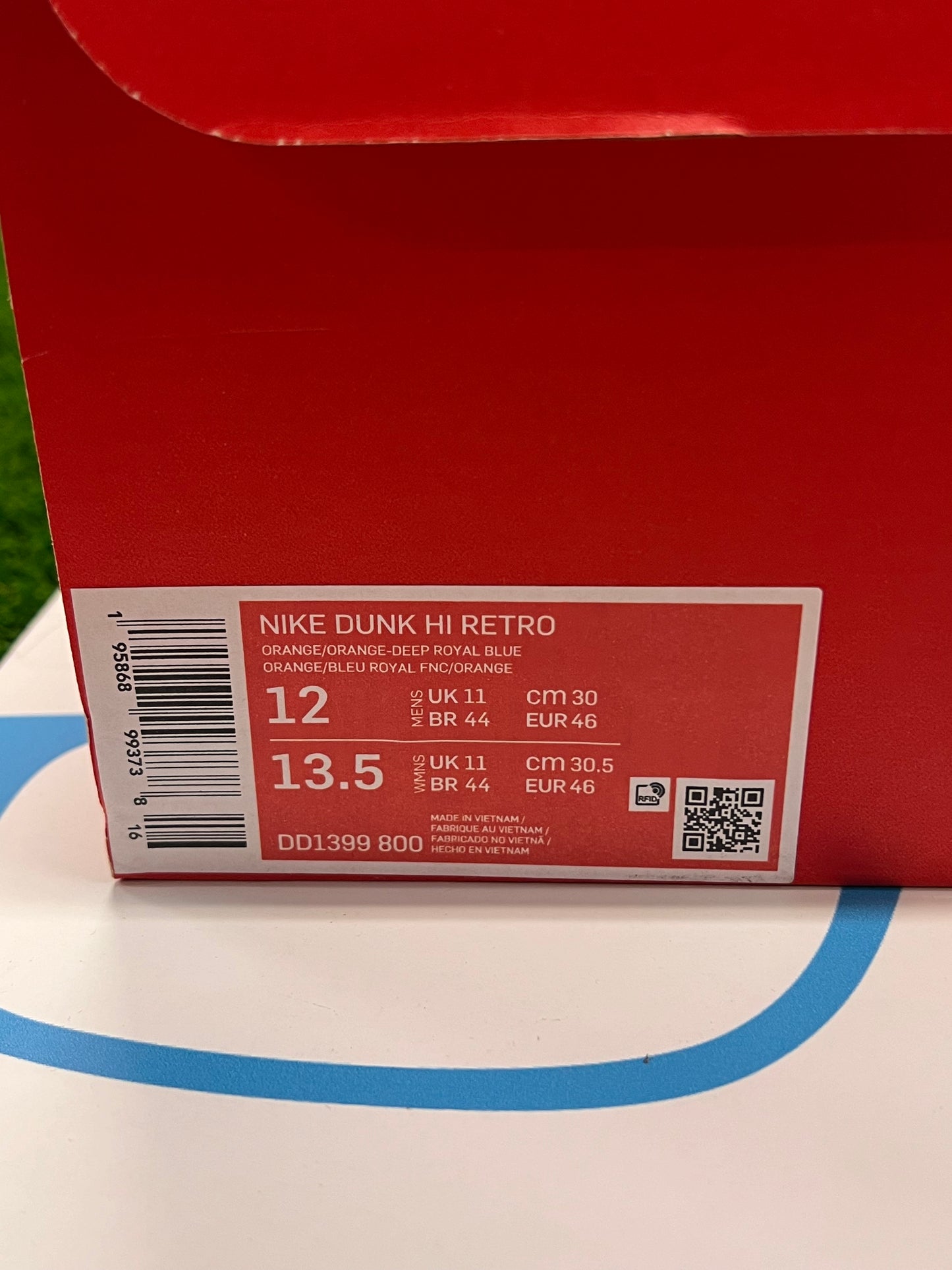 Men’s Nike Dunk High Knicks Brand New