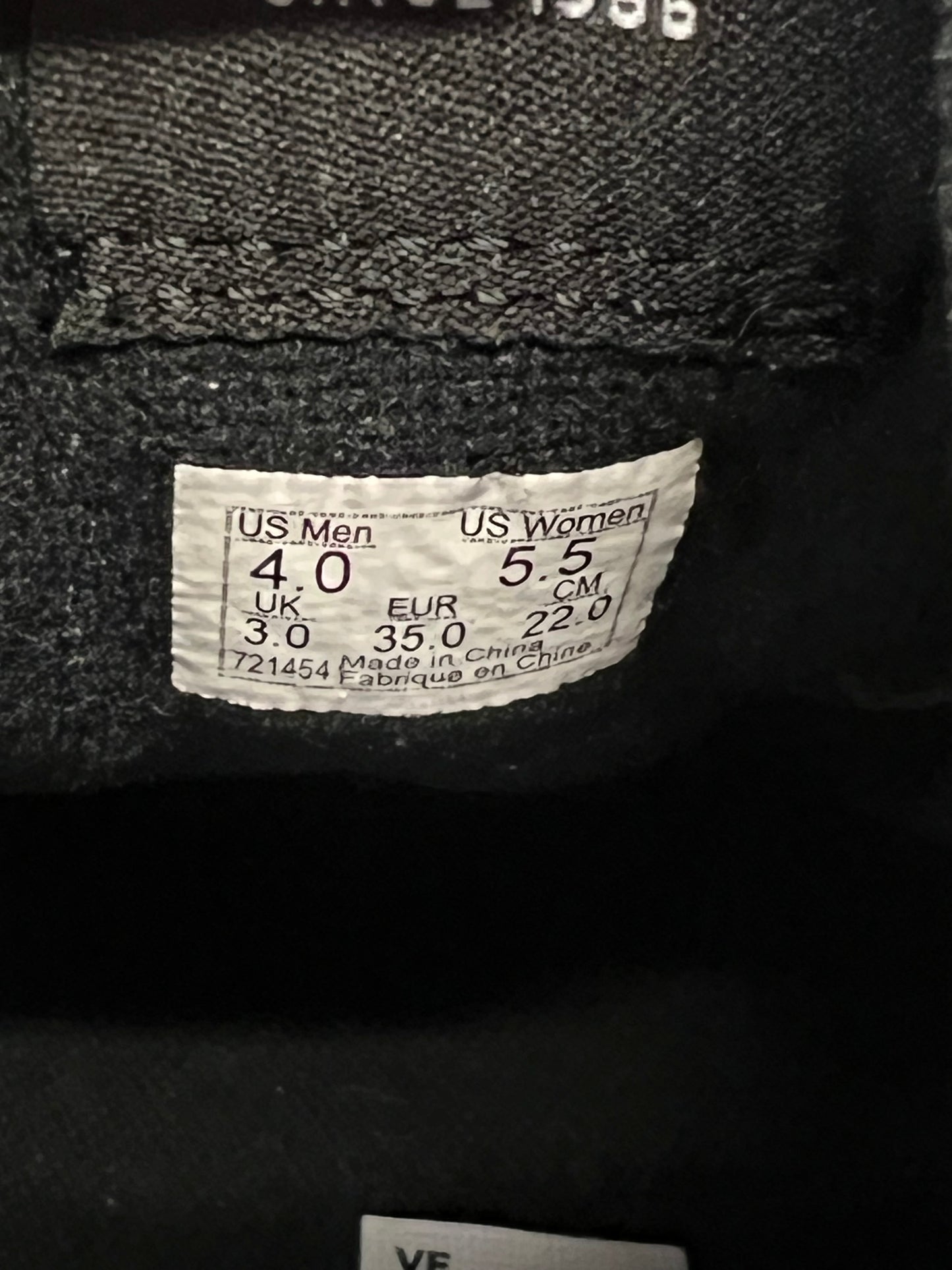 Kids Vans Hi Lightning Brand New