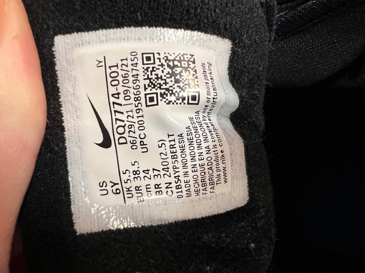 Gradeschool Nike Air Penny 1 Size 6y