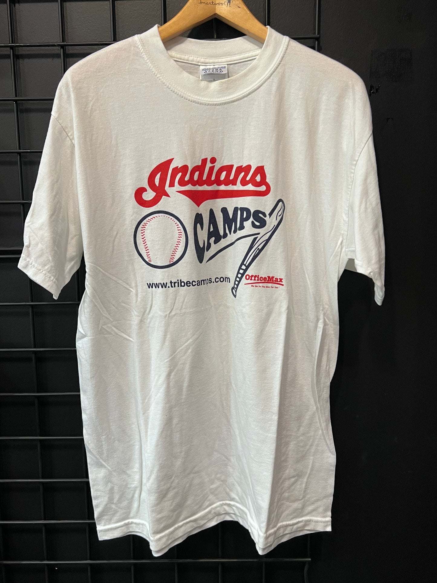 Cleveland Indians Camps Tee Size L