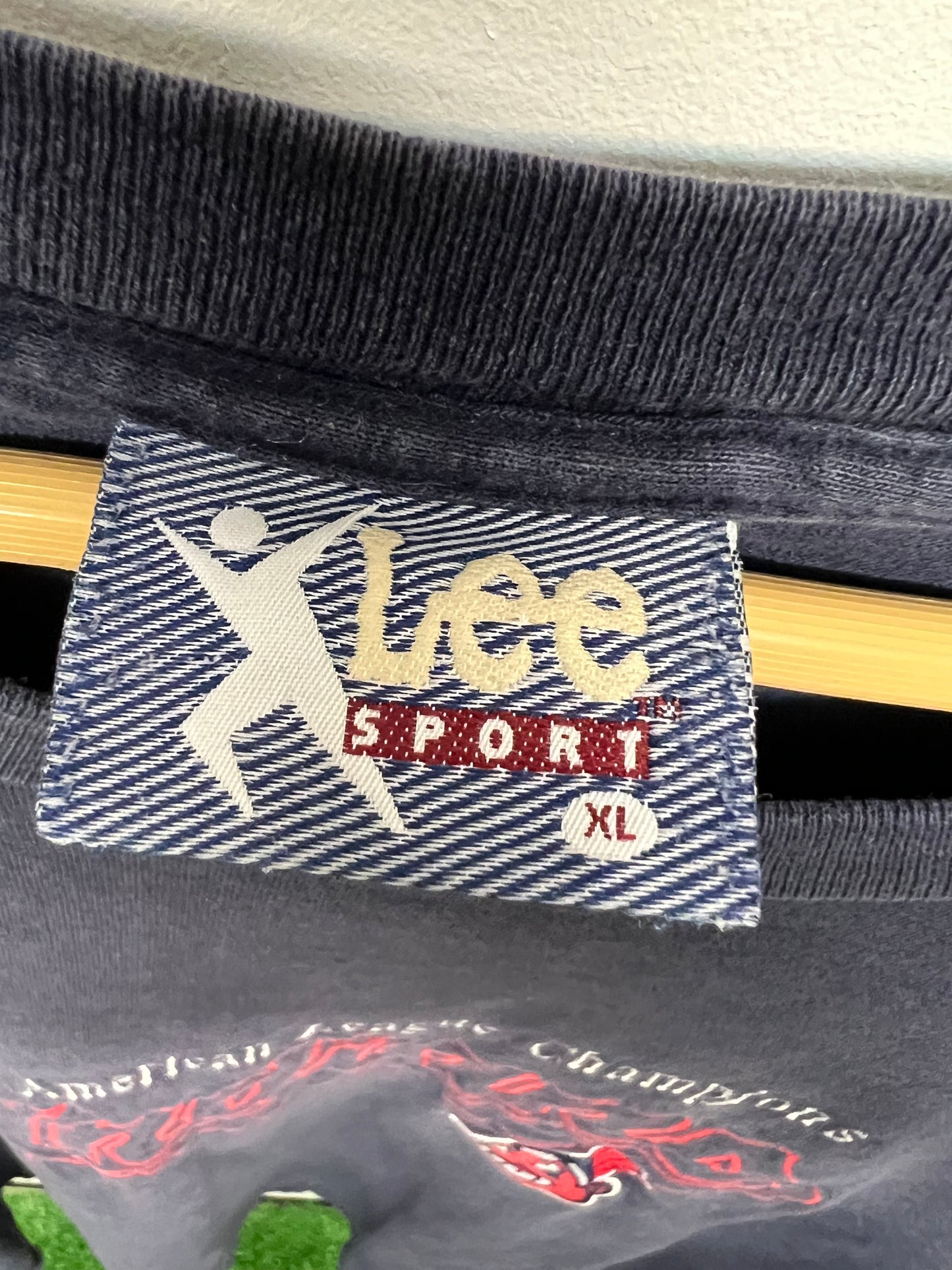 Men’s Vintage 1995 Cleveland Indians American League Champ Tee Size XL