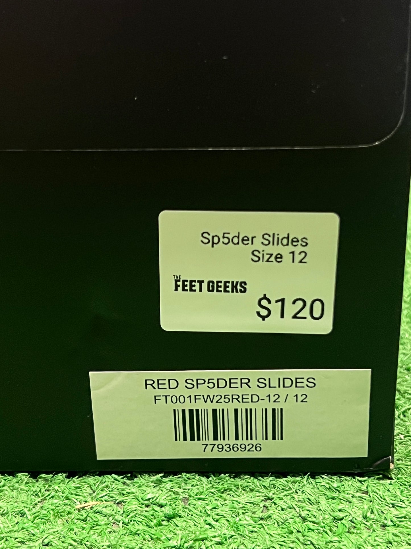 Men’s Sp5der Slides Size 10 and 12
