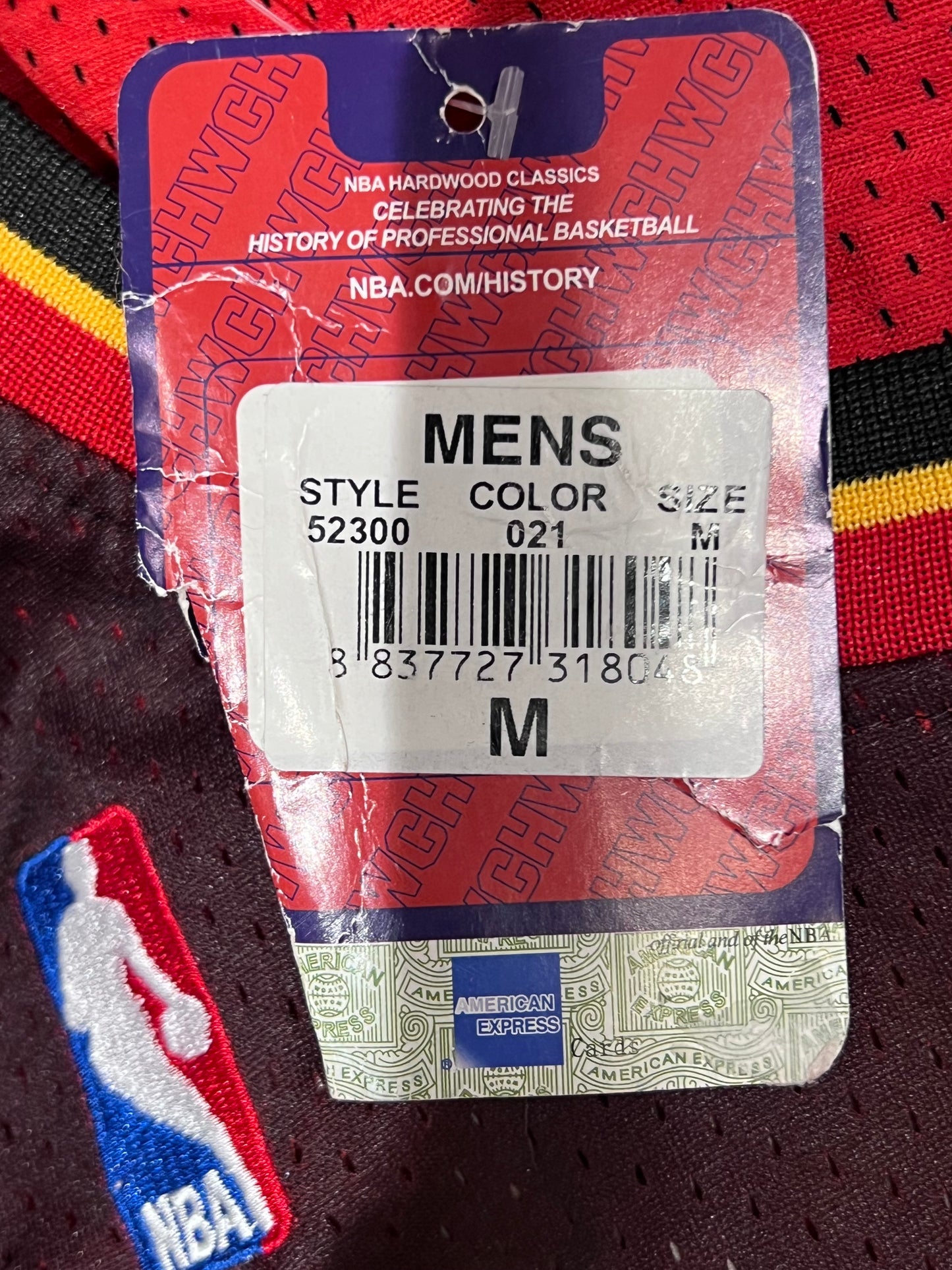 Atlanta Hawks Dikembe Mutombo Jersey Size M