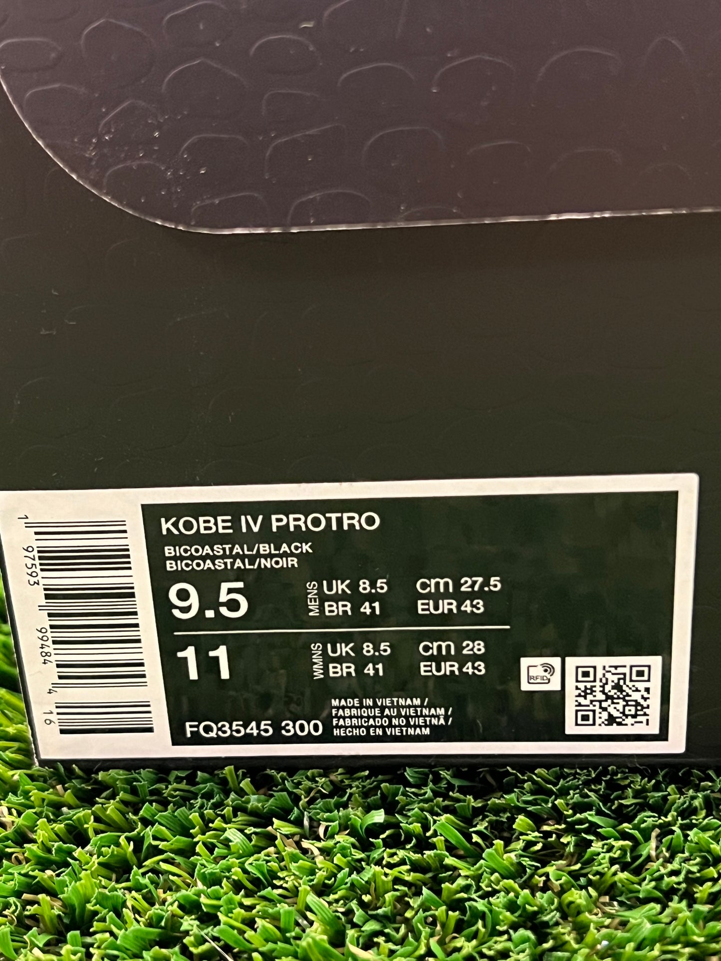 Men’s Kobe 4 Girl Dad Brand New Shoes Size 9.5 and 10