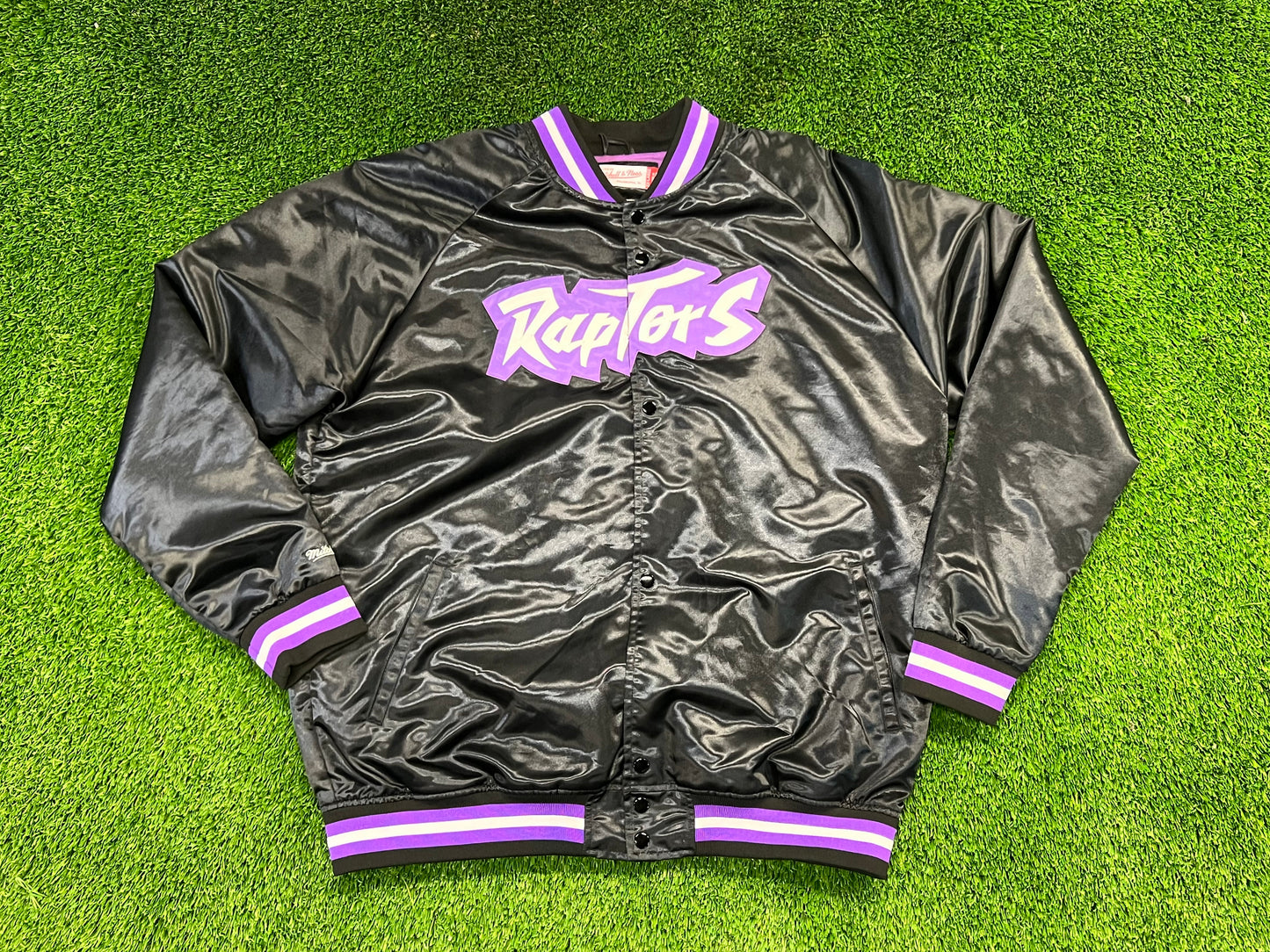 Mitchell & Ness Toronto Raptors Varsity Jacket Size XXL