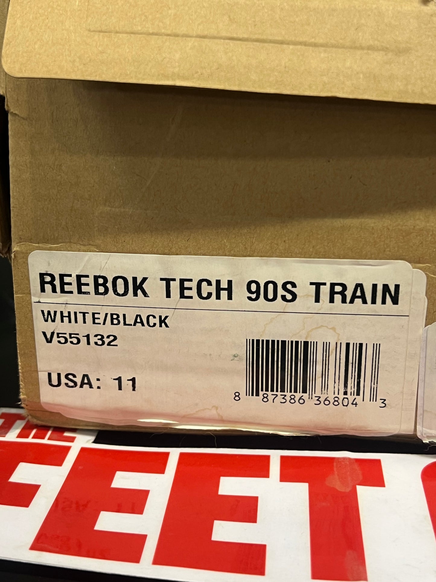 Men’s Reebok Tech 90s Big Hurt White Size 11