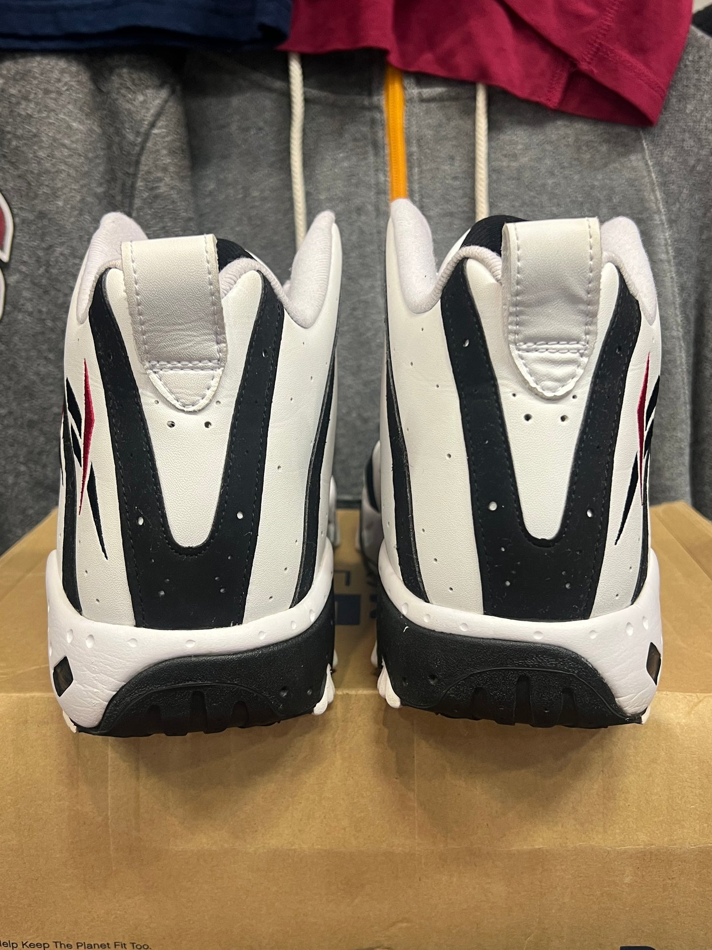Men’s Reebok Tech 90s Big Hurt White Size 11