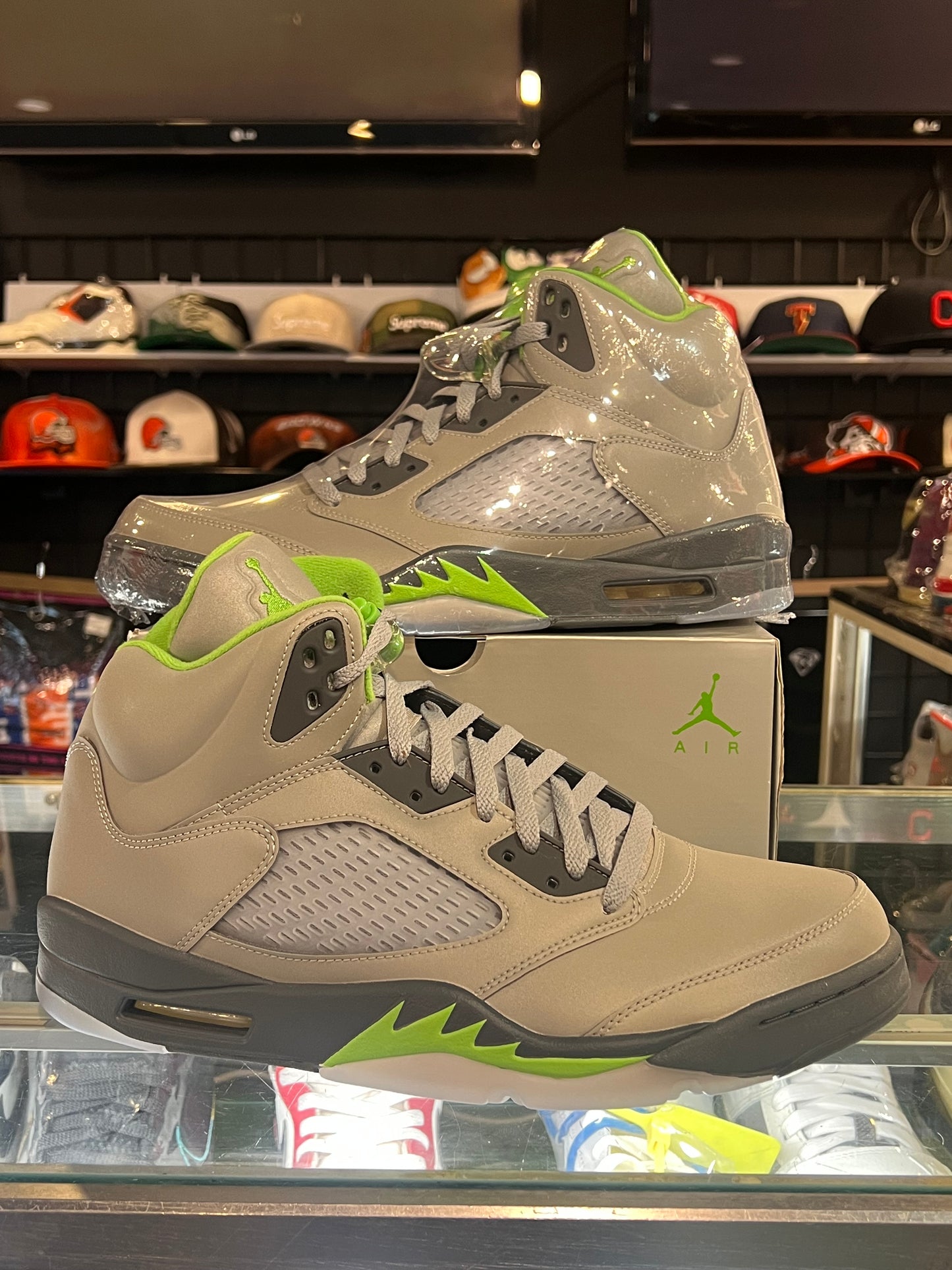 Mens Air Jordan 5 Green Bean Size 12 Brand New