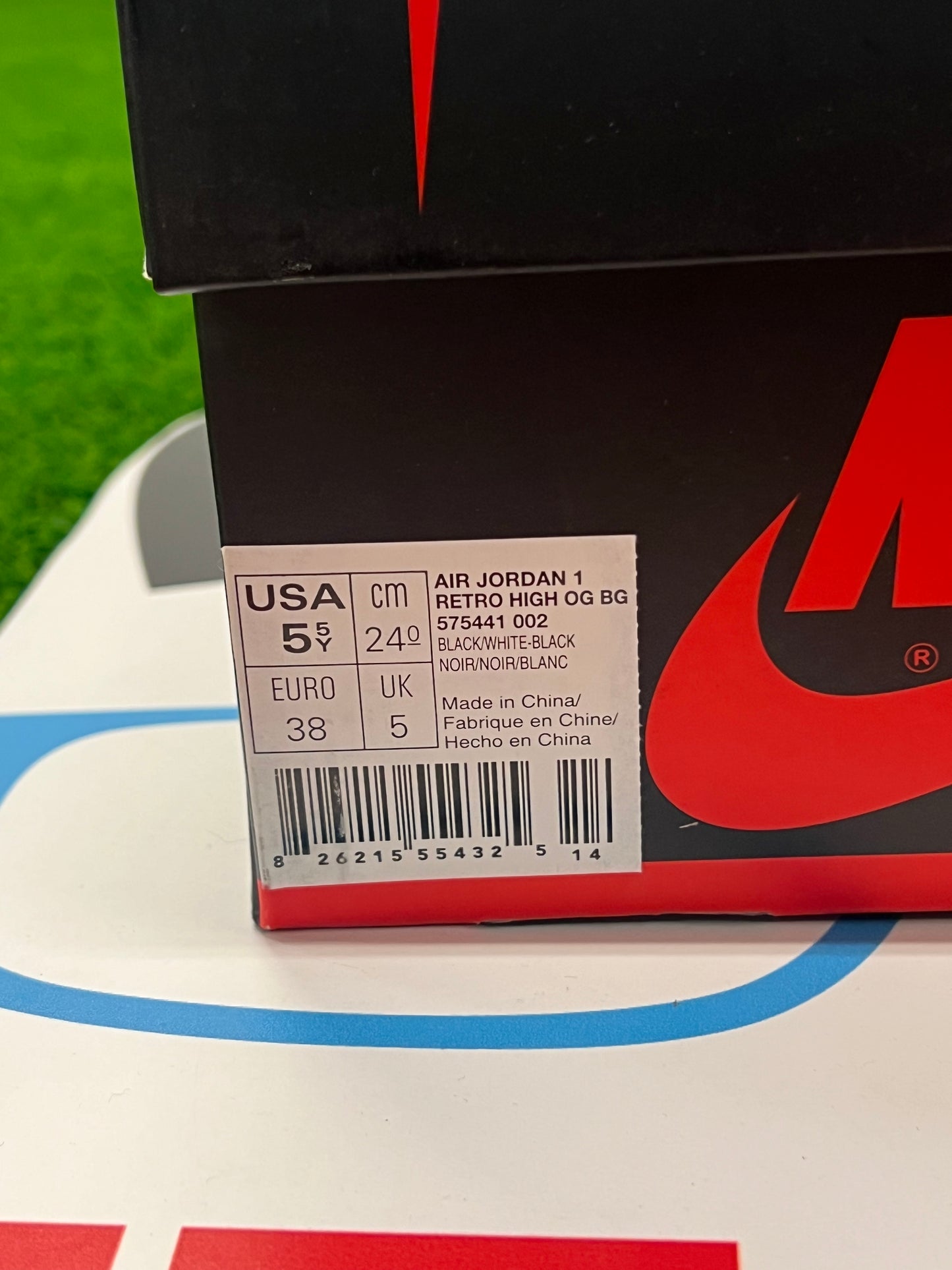 Gradeschool Air Jordan 1 Perforated Brand New