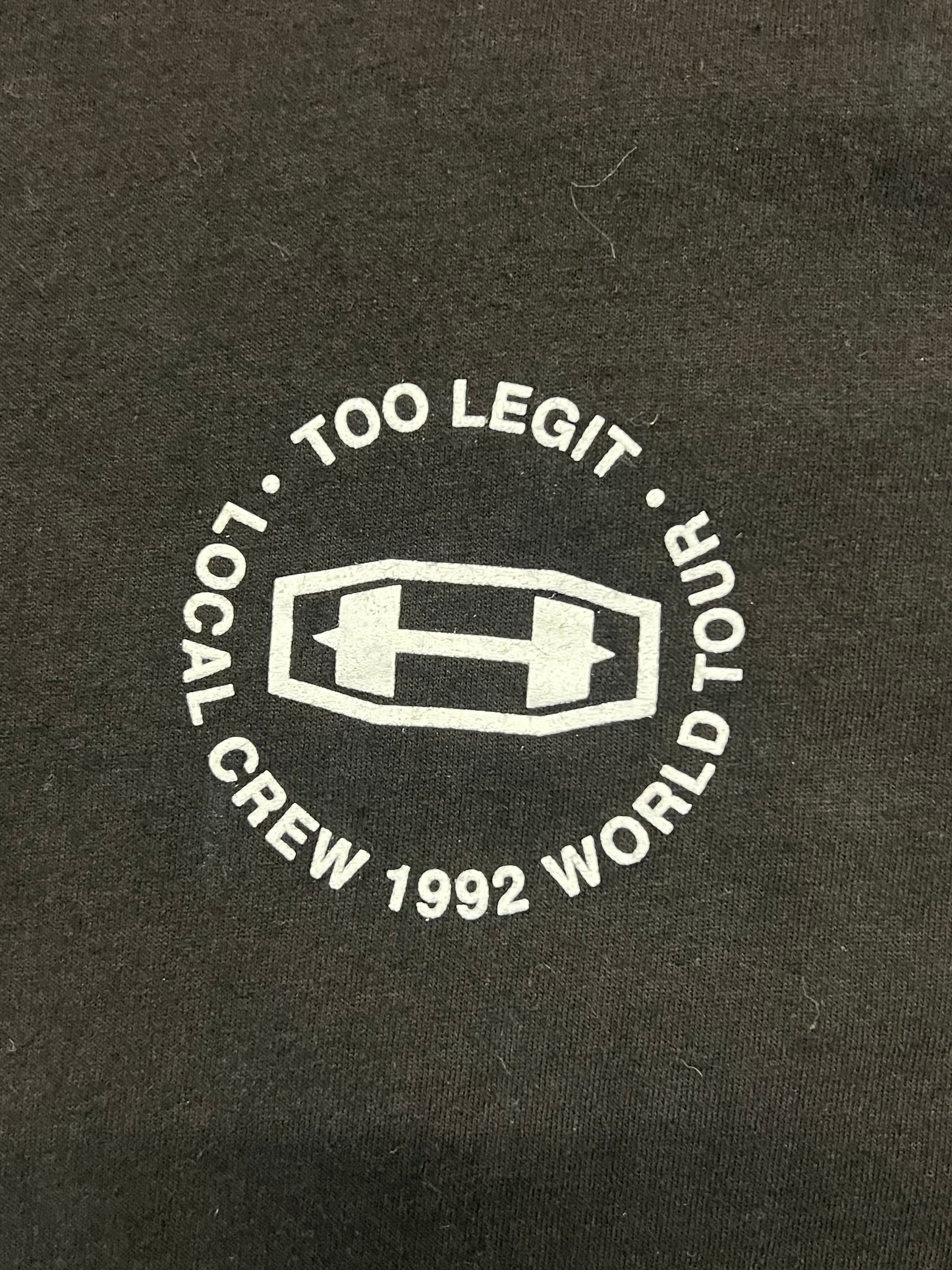 Men’s 1992 MC Hammer Staff Tour Tee Size XL