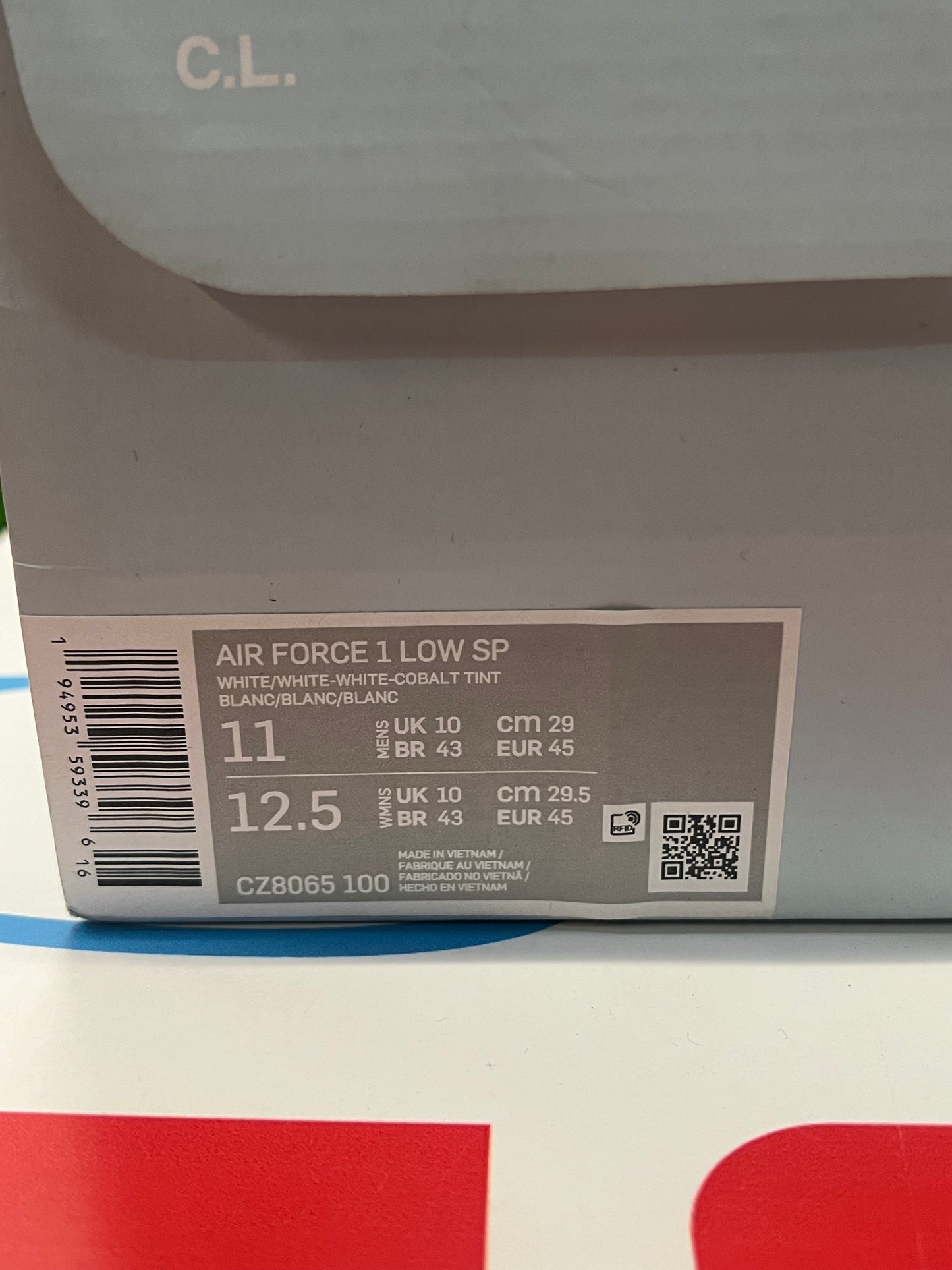 Men’s NOCTA CLB Air Force 1 Special Edition Brand New