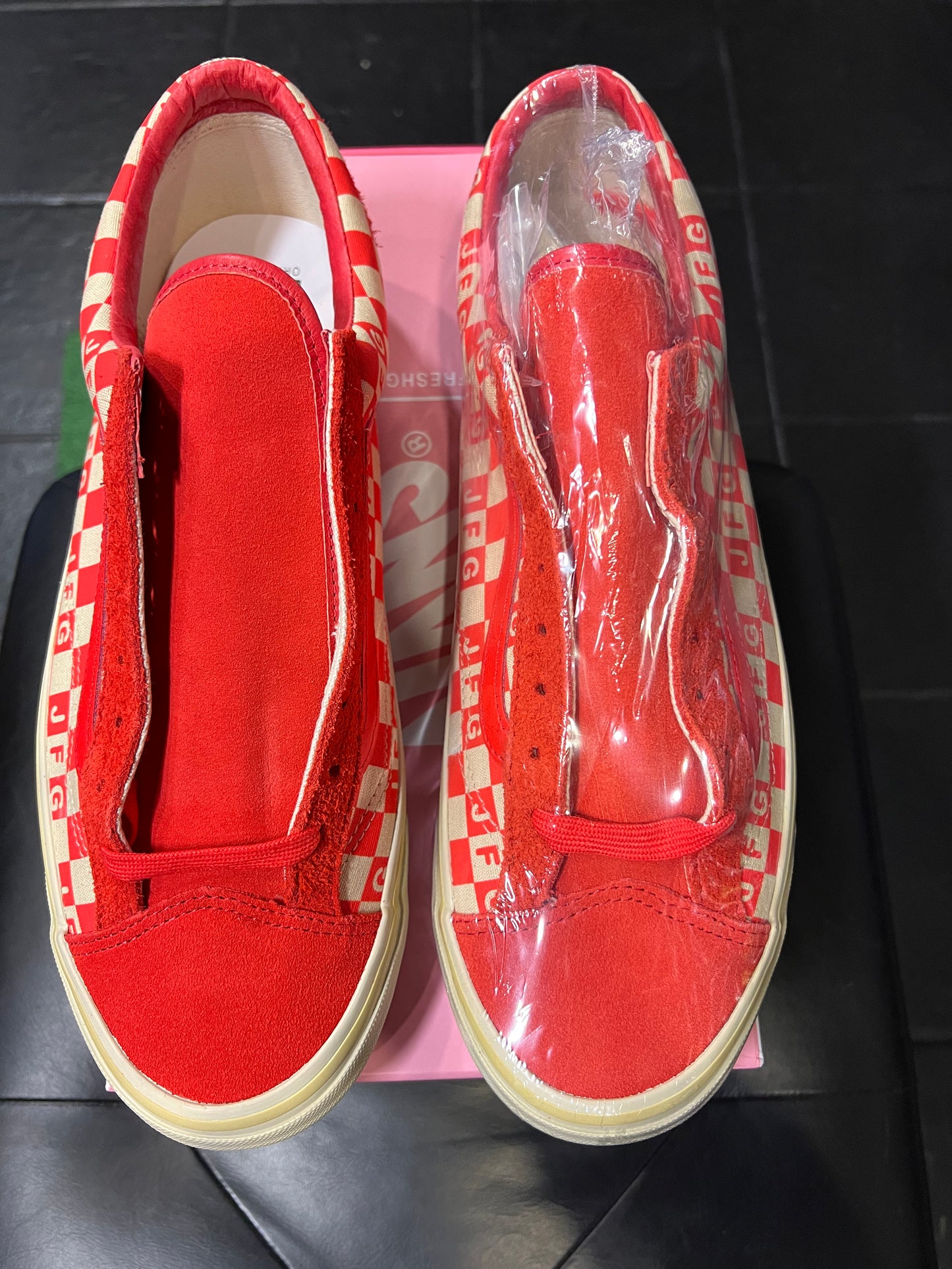 Vans Joe Fresh Goods Red Brand New