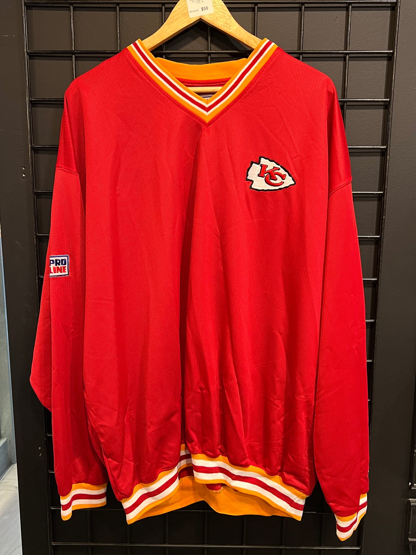Starter Kansas City Chiefs Pullover Size XL