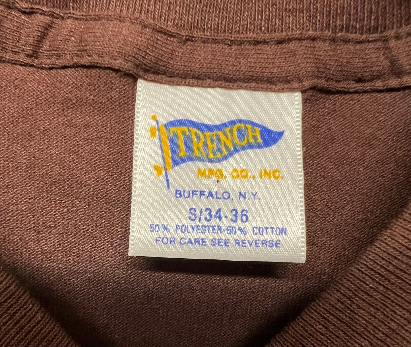 Men’s Trench Cleveland Browns Felix Wright Autograph Tee Size Small