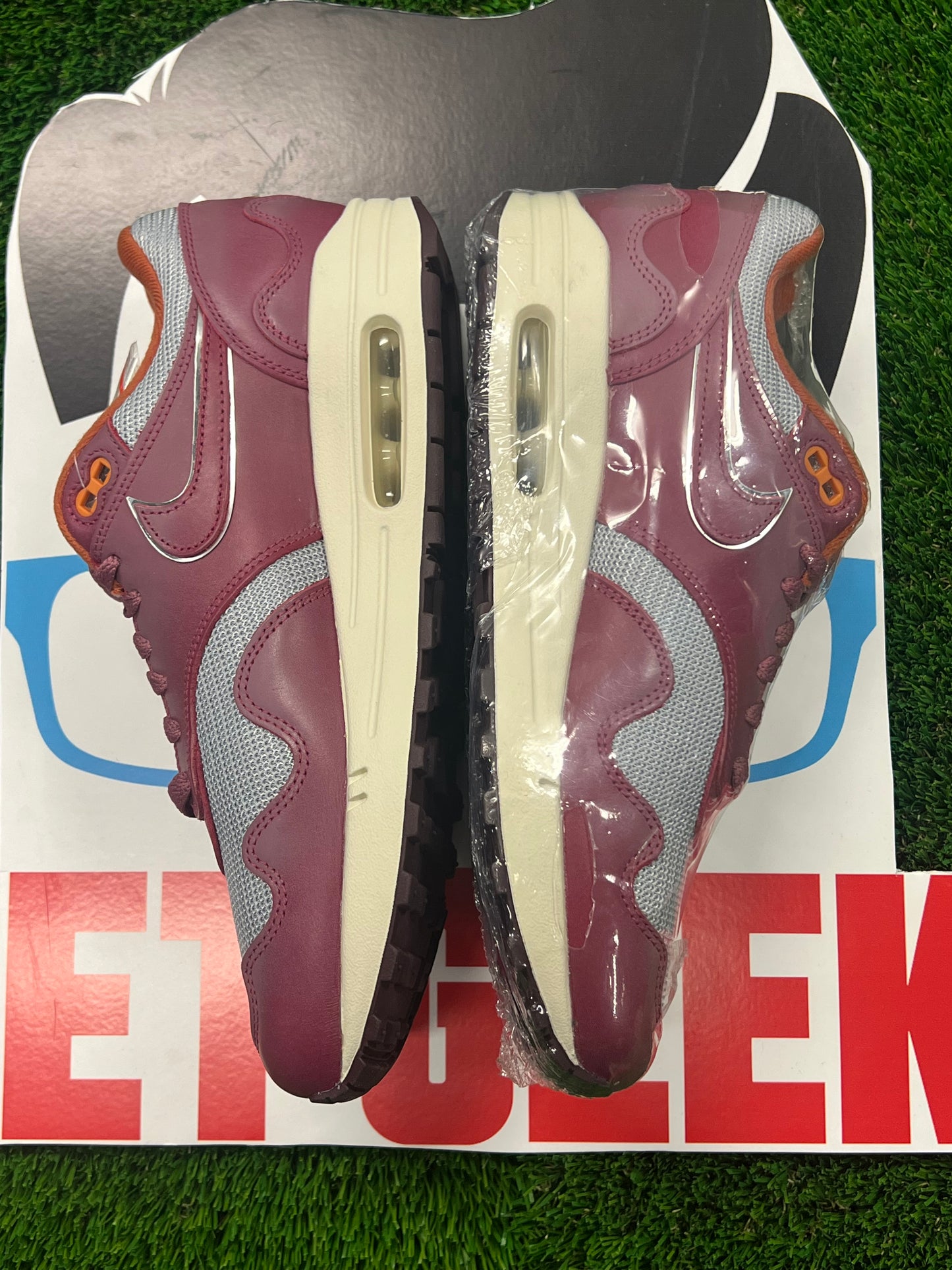 Nike Air Max 1 Patta Maroon Brand New