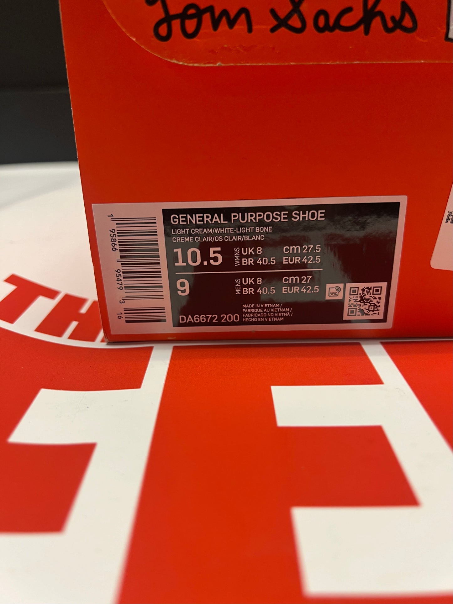 Men’s Nike Tom Sachs General Purpose Shoe Brand New