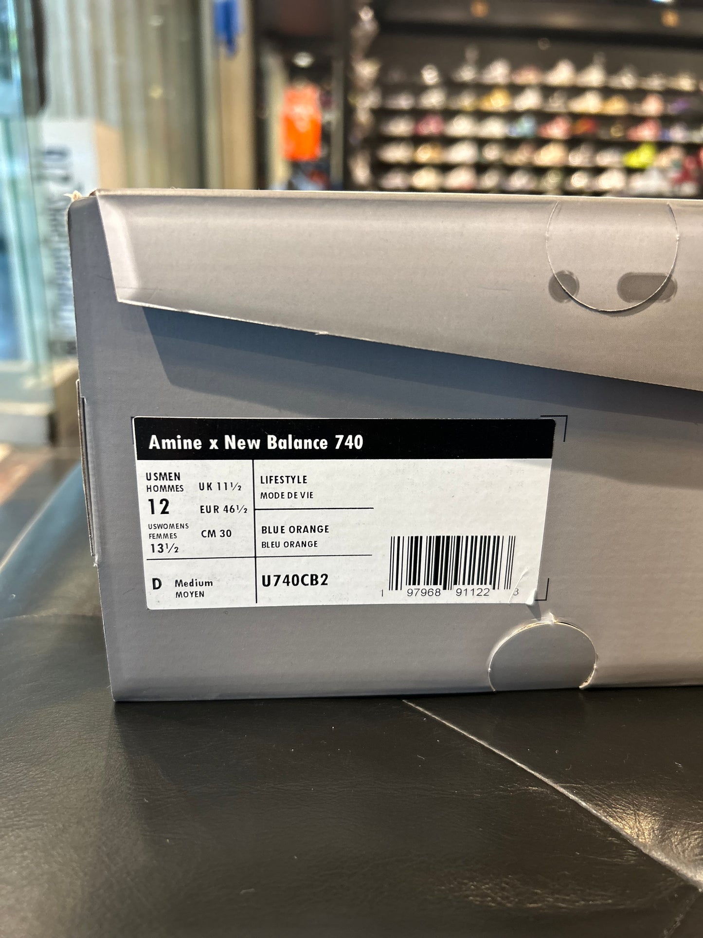 Amine New Balance 740 Size 12