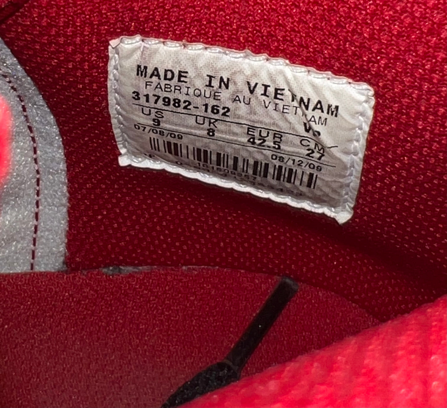 Men’s 2009 Nike Dunk High Size 9 Pre-Owned No Box